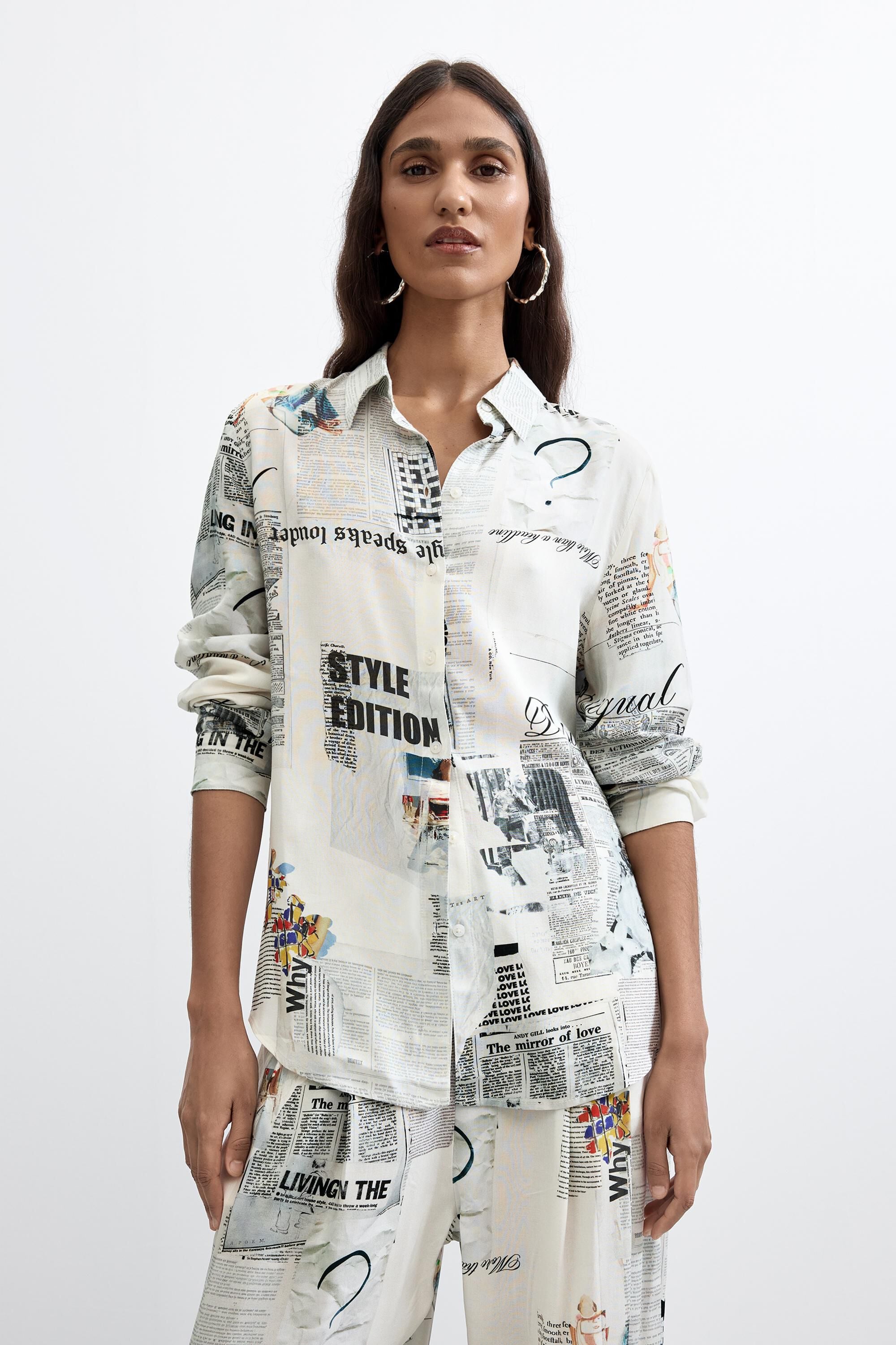 Chemise imprimée, DESIGUAL