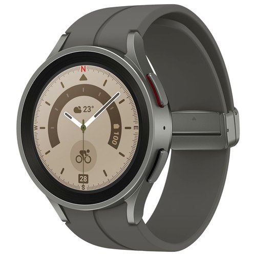 Montre connectée galaxy watch5 pro titanium 45mm bt gris Samsung