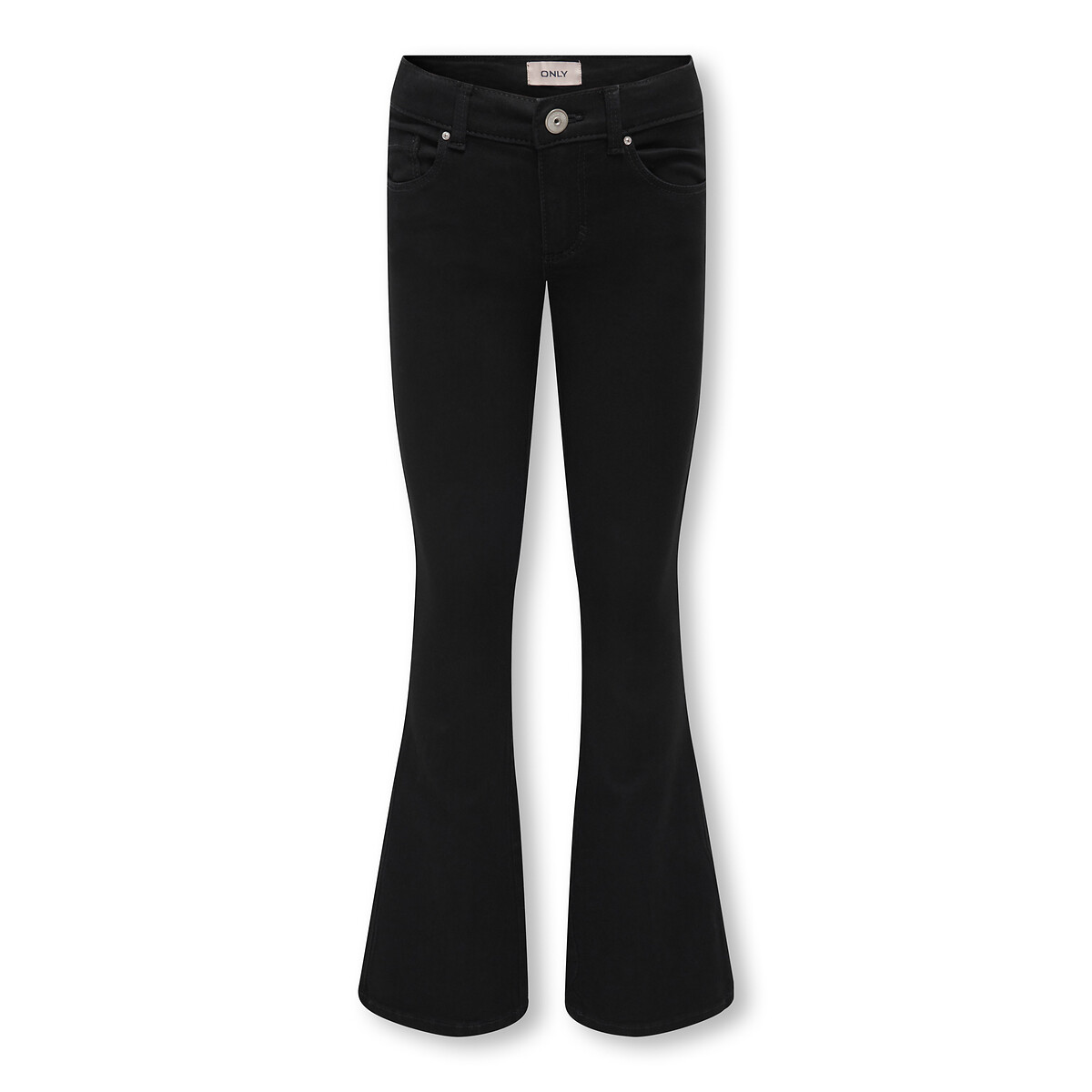 jeans-flare-nero-kids-only-la-redoute