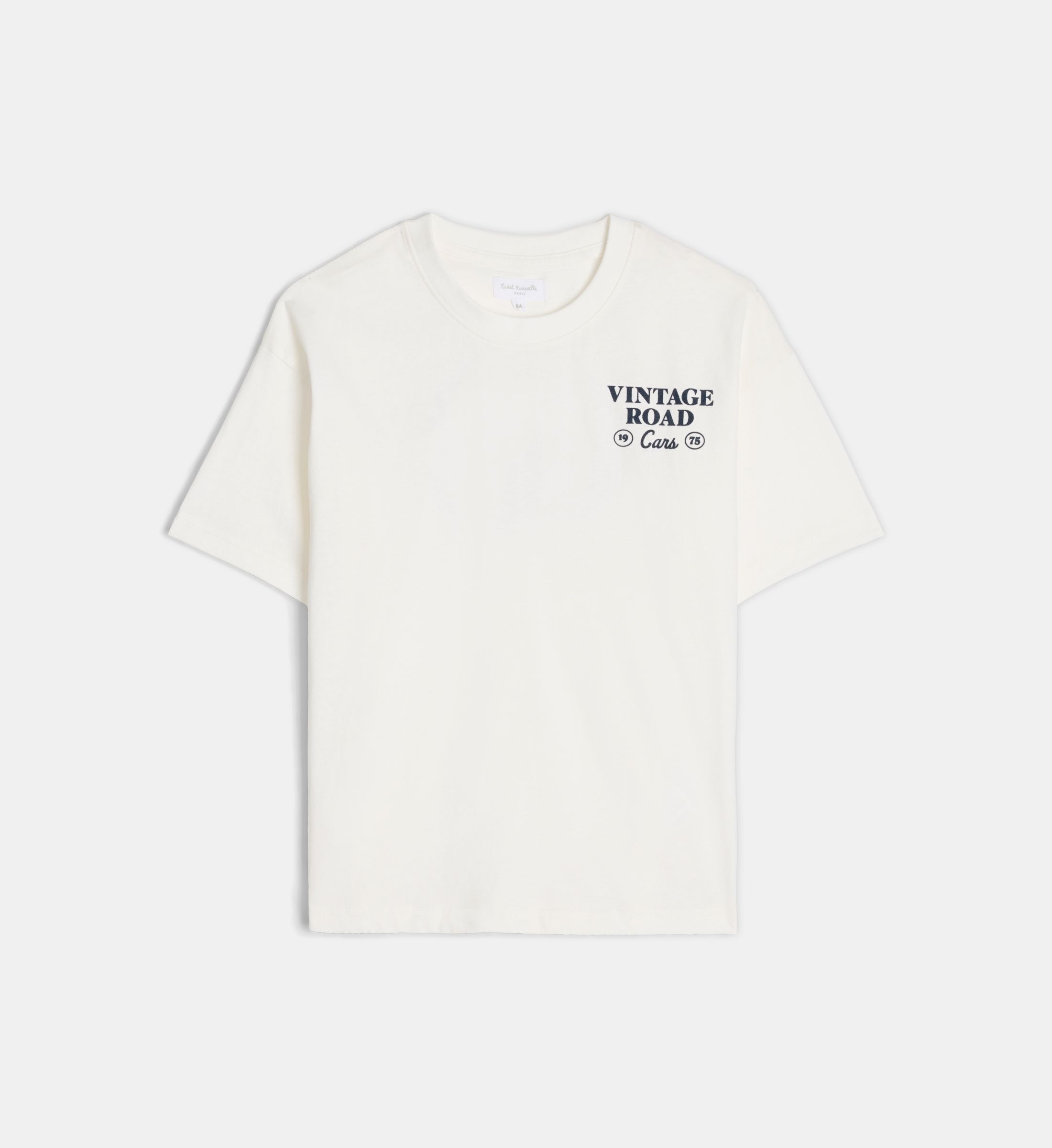 T-shirt taurent coton bio, CADET ROUSSELLE