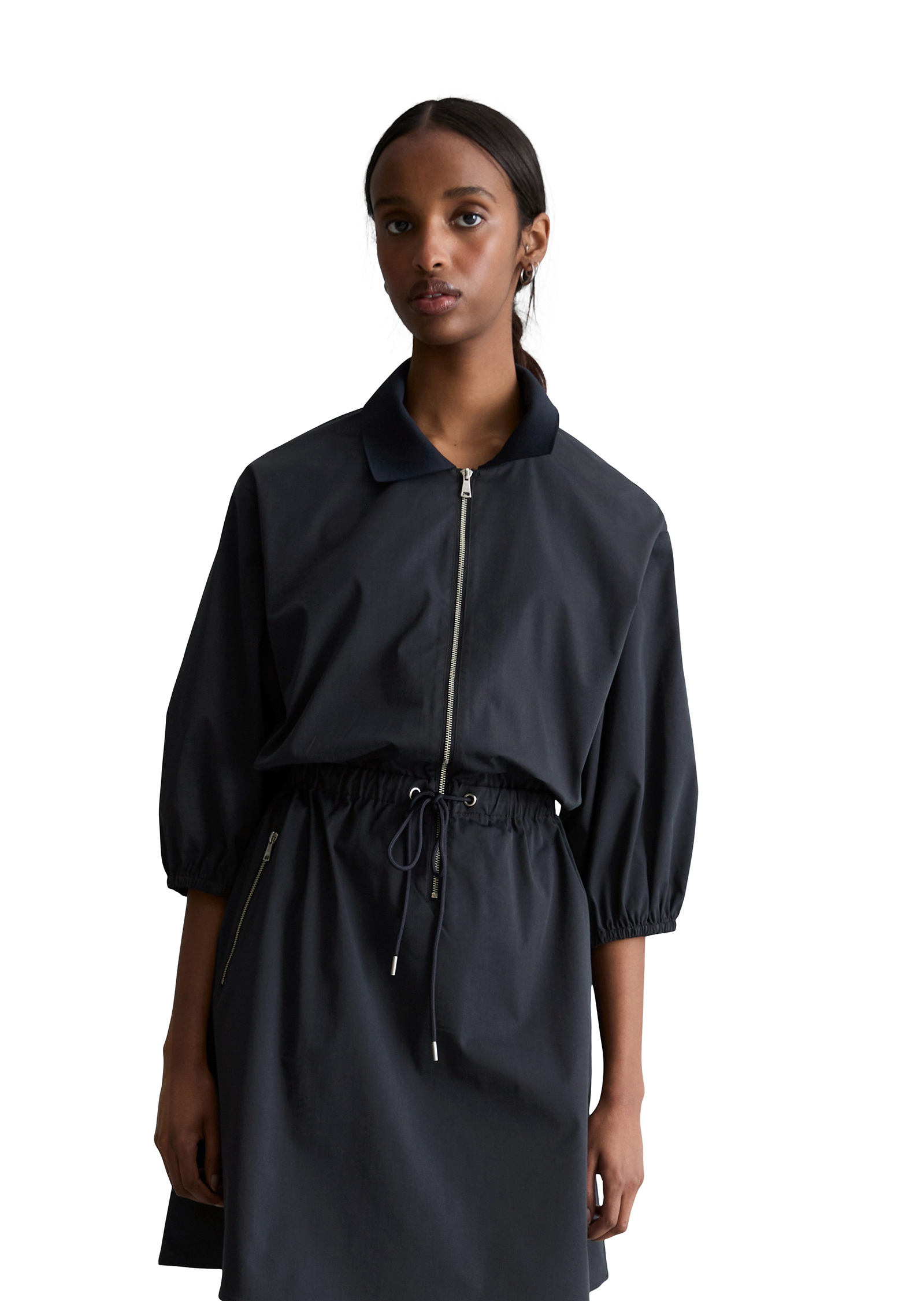 Robe courte relaxed en coton organique mélangé stretch, MARC O’POLO DENIM