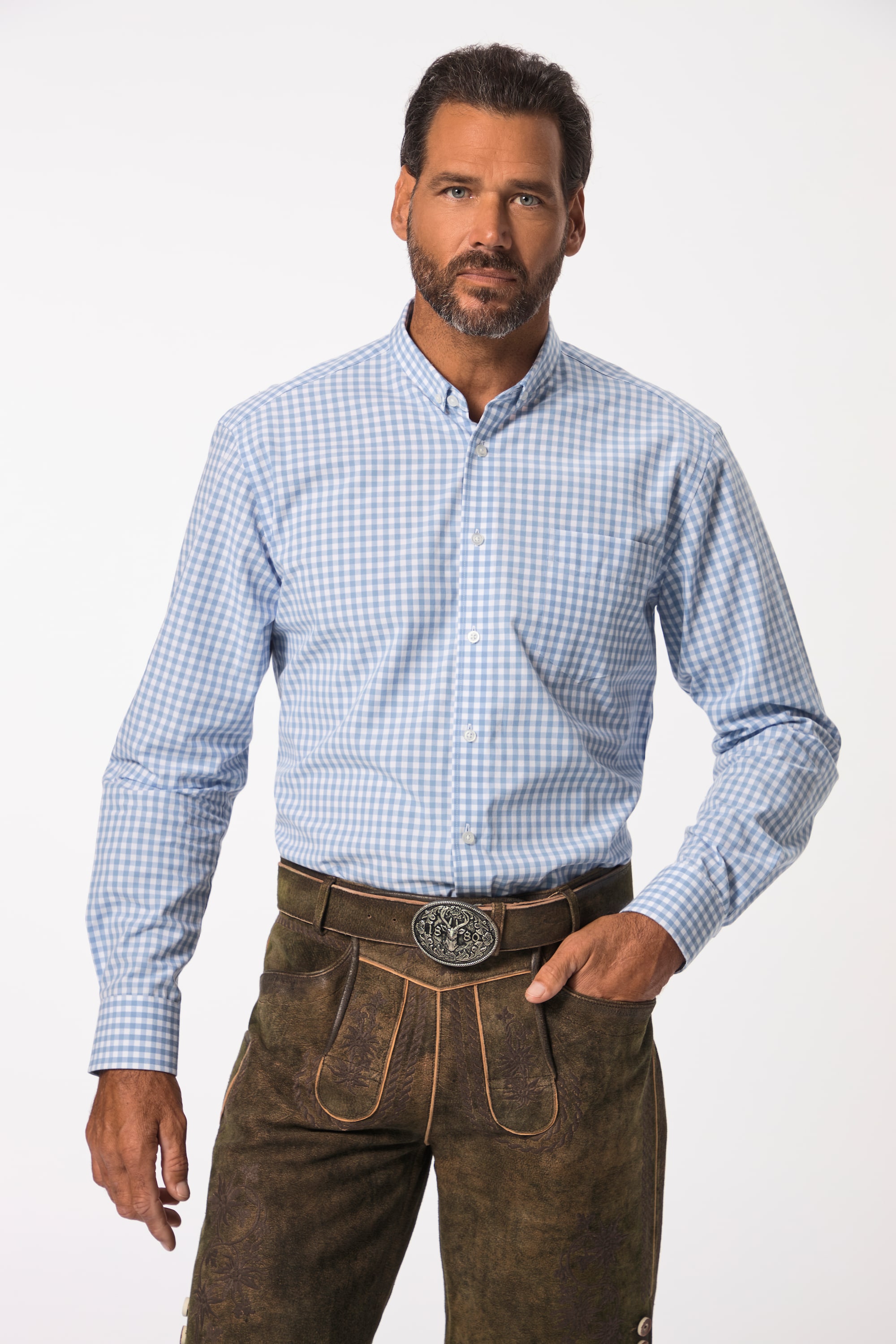 Chemise à carreaux traditionnelle, JP1880