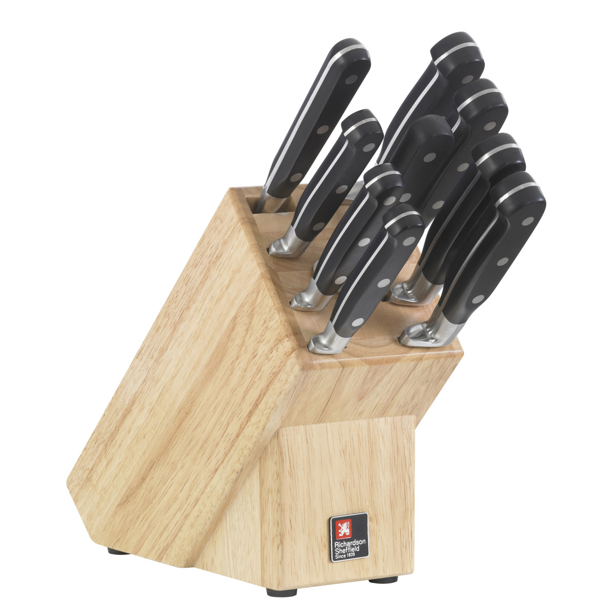 Bloc 9 couteaux de cuisine - V SABATIER LIFE, RICHARDSON SHEFFIELD