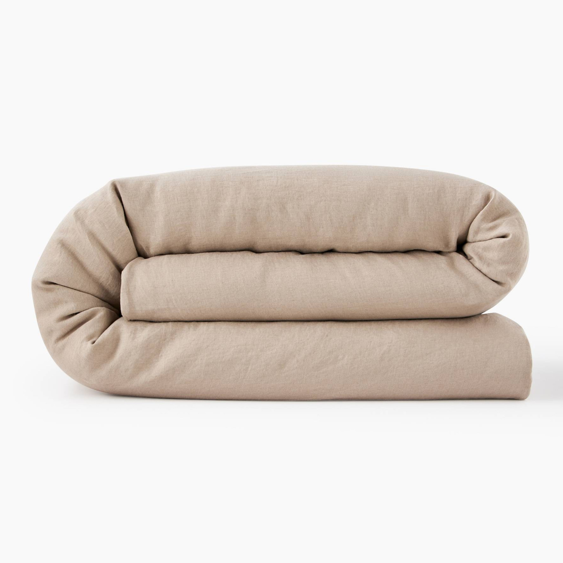 Housse de couette, 100% lin, MONOPRIX
