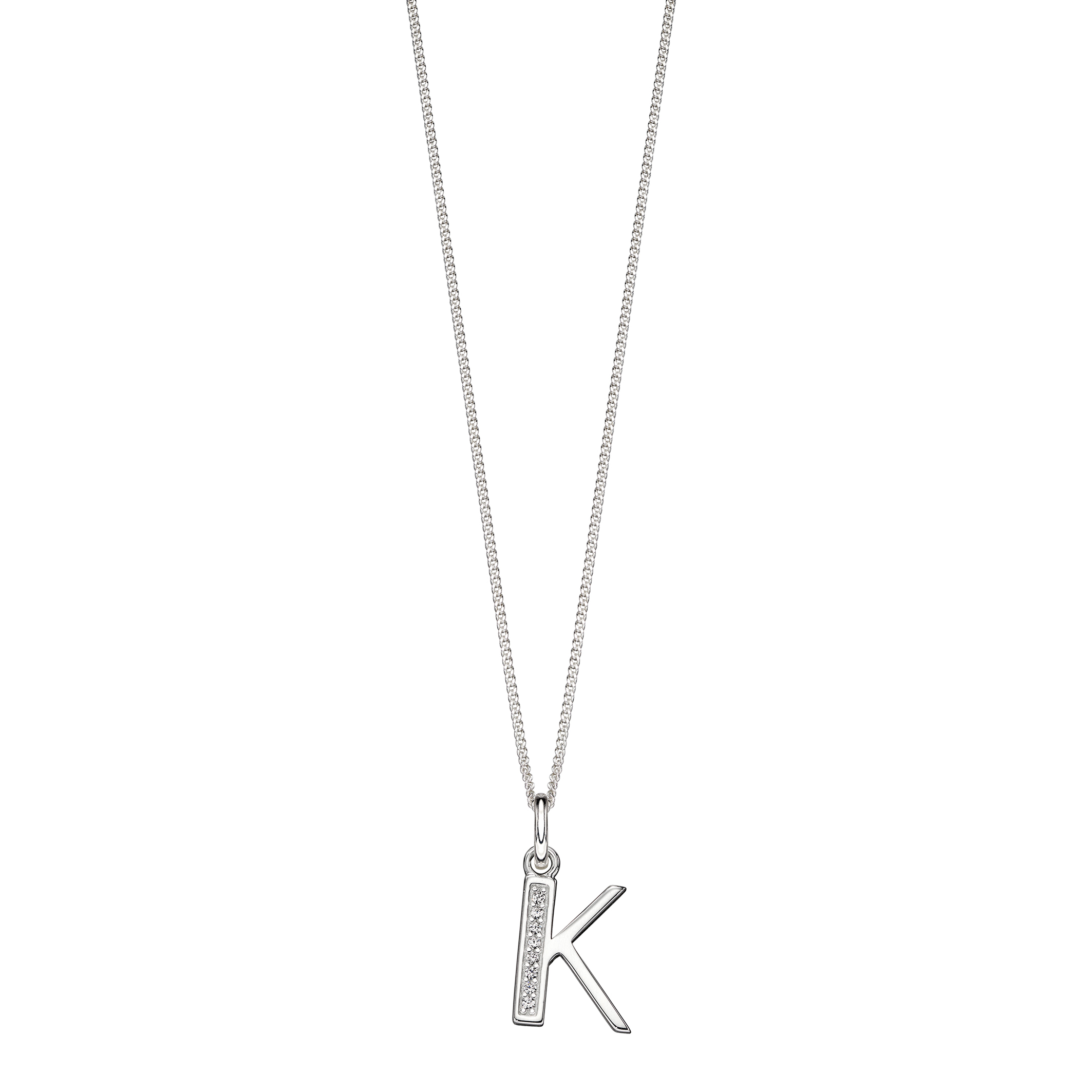 Silver k top pendant