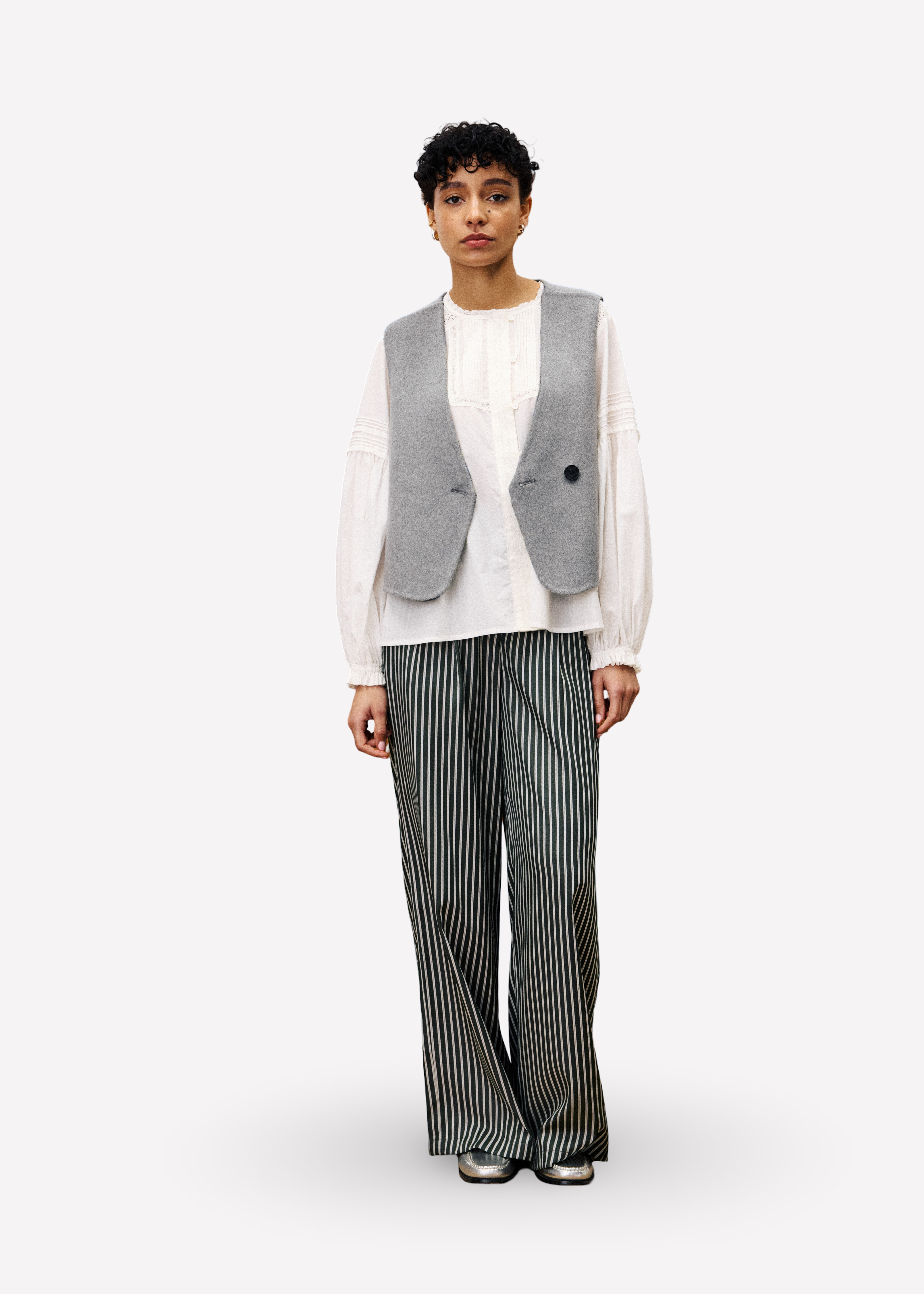 Gilet  en laine MONTAIGNE, FRNCH