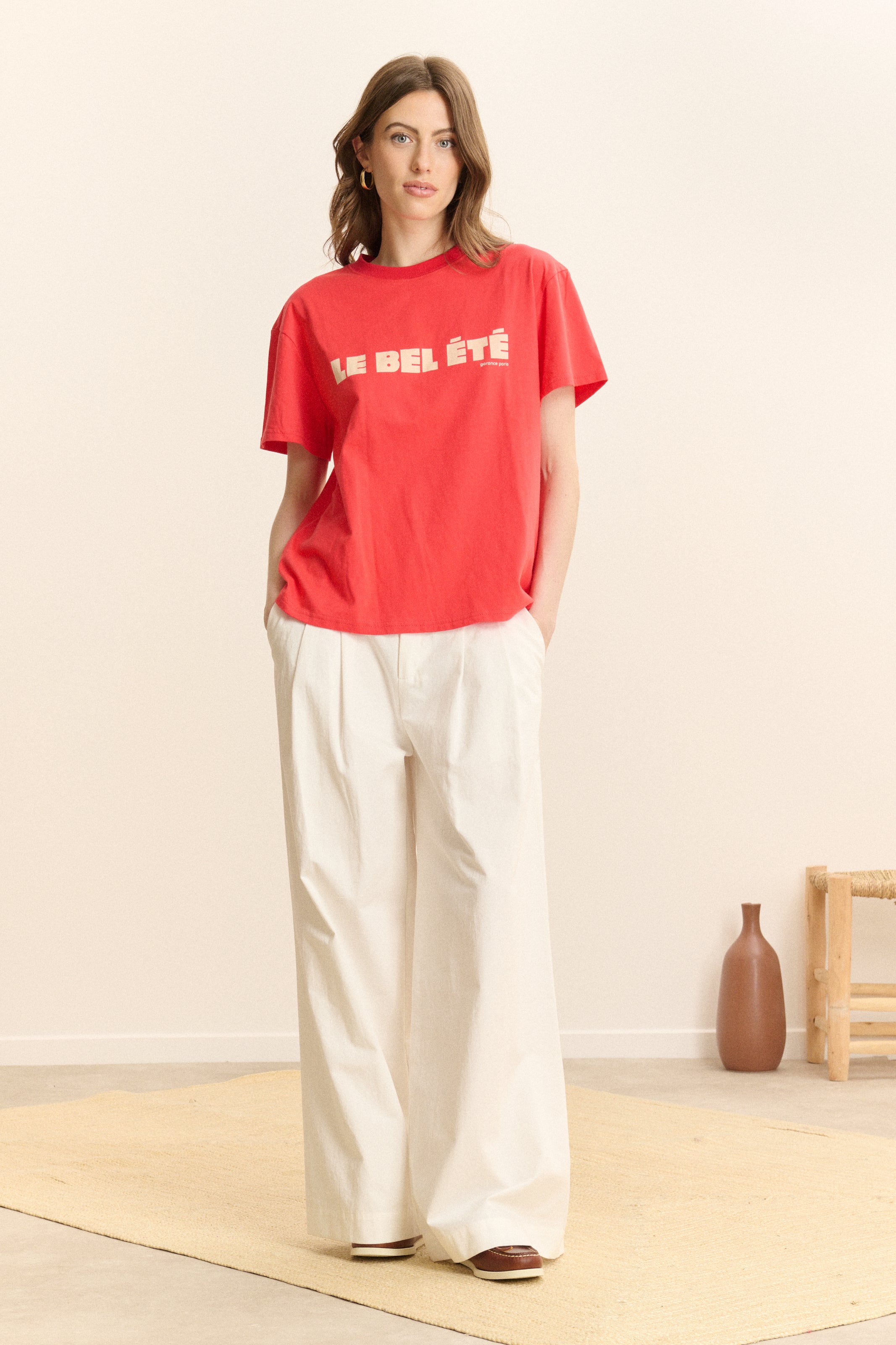 T-shirt imprimé manches courtes ETE, GARANCE PARIS