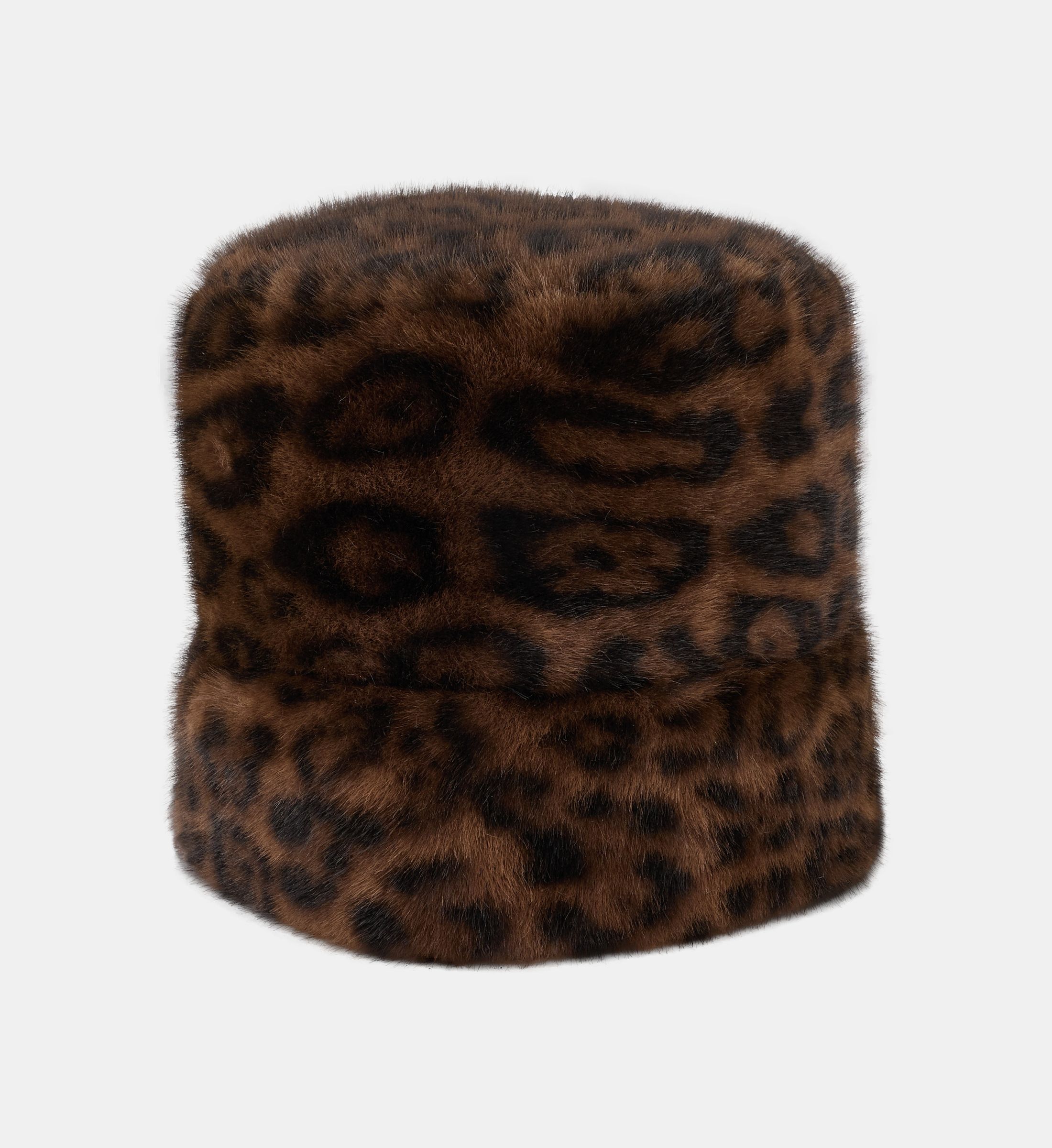 Chapeau cloche haya façon léopard, GALERIES LAFAYETTE