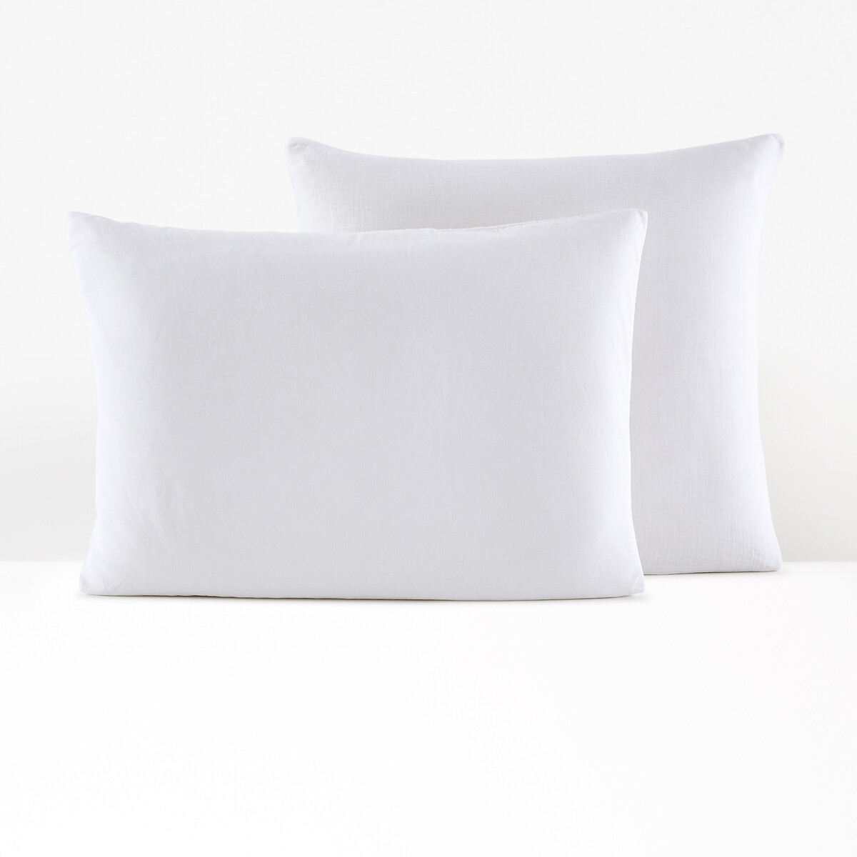 Taie d'oreiller enfant gaze/coton lavé, Kumco