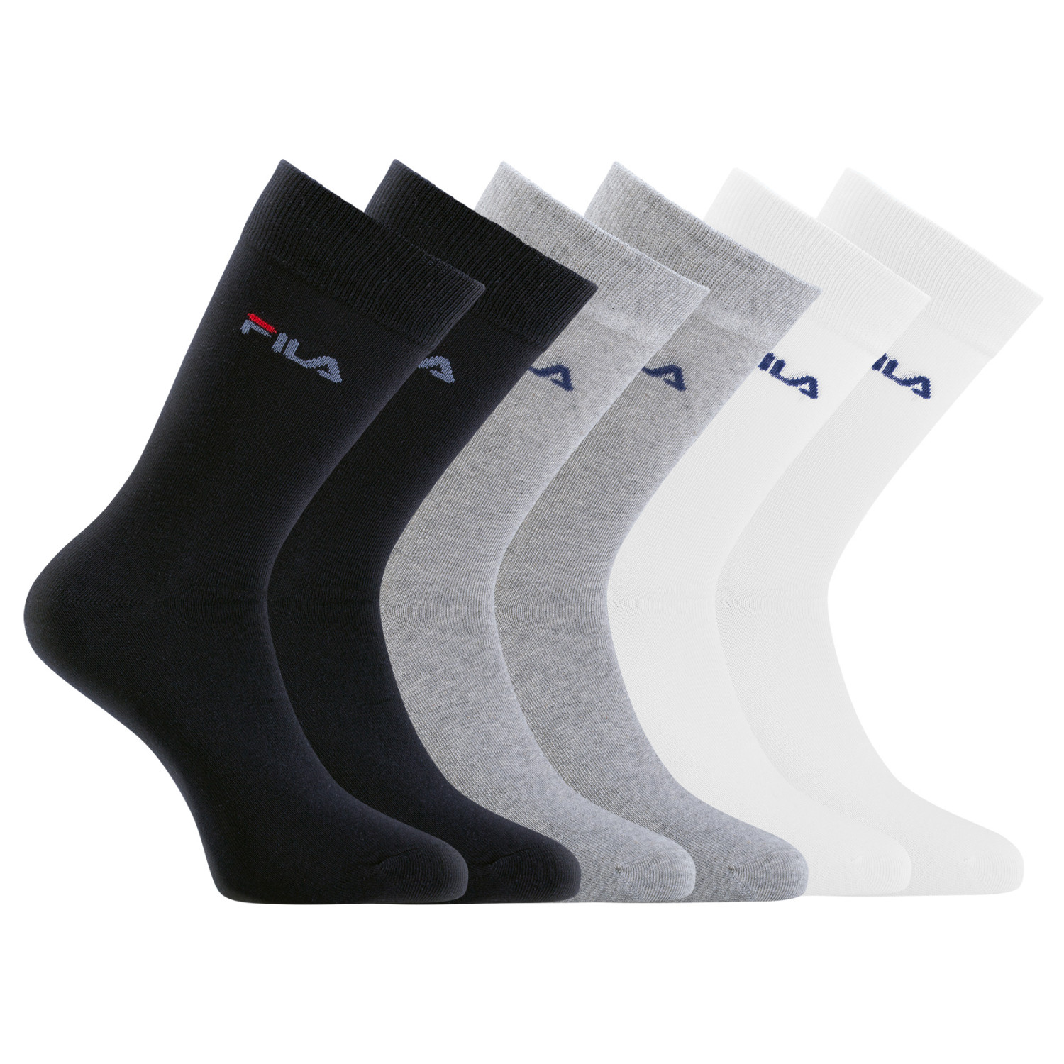 Lot De 6 Paires De Chaussettes De Ville, FILA