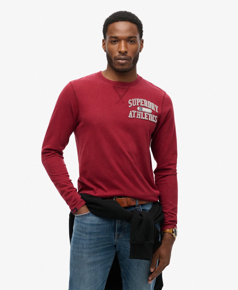 Vintage Athletic Long Sleeve Top, SUPERDRY