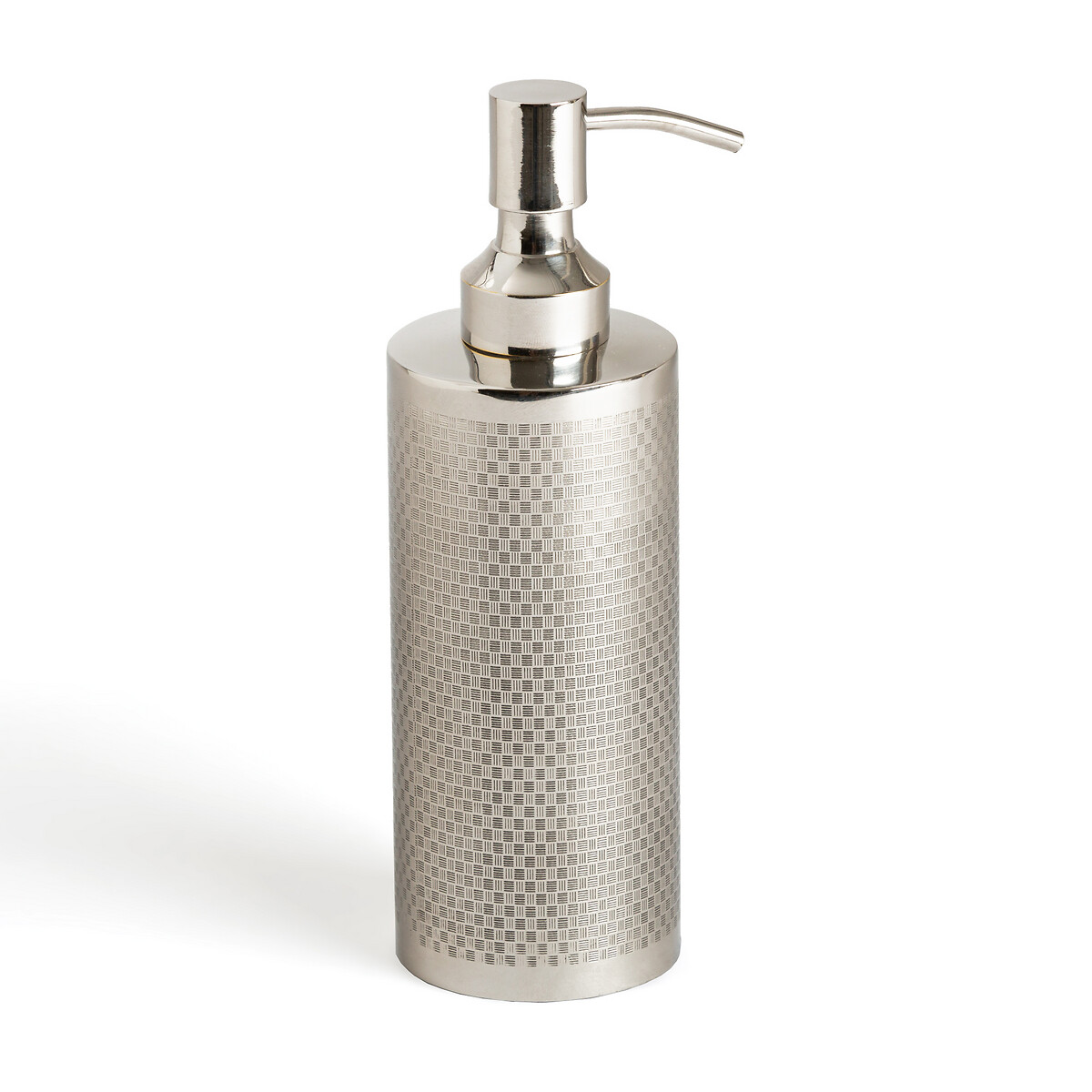 Product photograph of Mathilda Chrome Metal Soap Dispenser from La Redoute UK