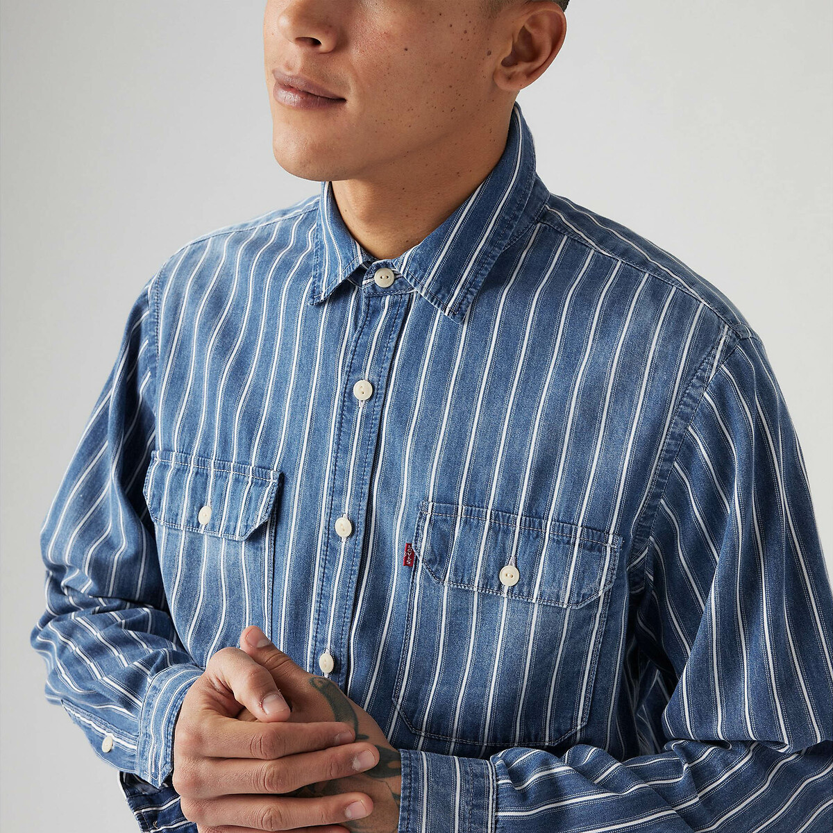 Chemise Homme Jack Wills à Rayures Taille M - Verte