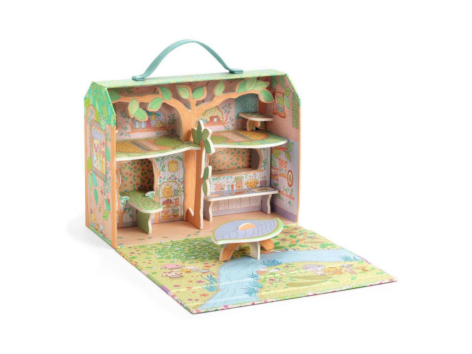 Maison des bois de Sylvia & fox- FSC MIX, DJECO
