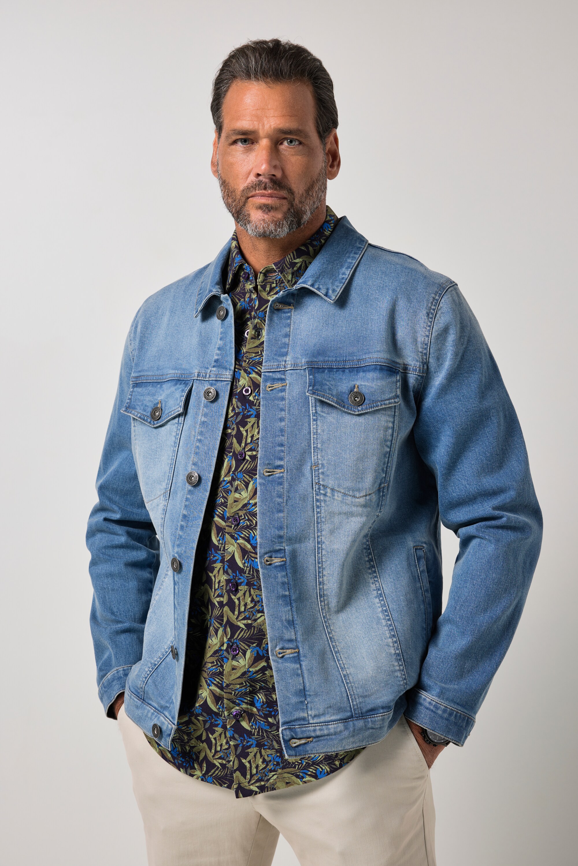 Veste en jean Ultra FLEXNAMIC®, tissu denim, JP1880