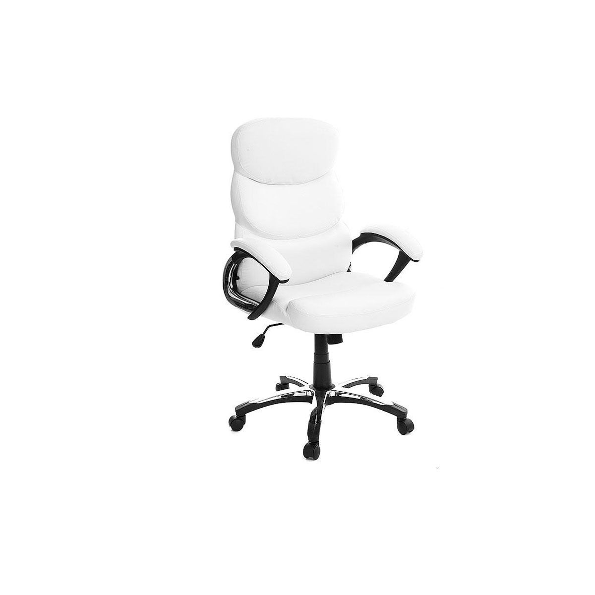 Fauteuil De Bureau Pliable Gallien Couleur Blanc Miliboo | La Redoute