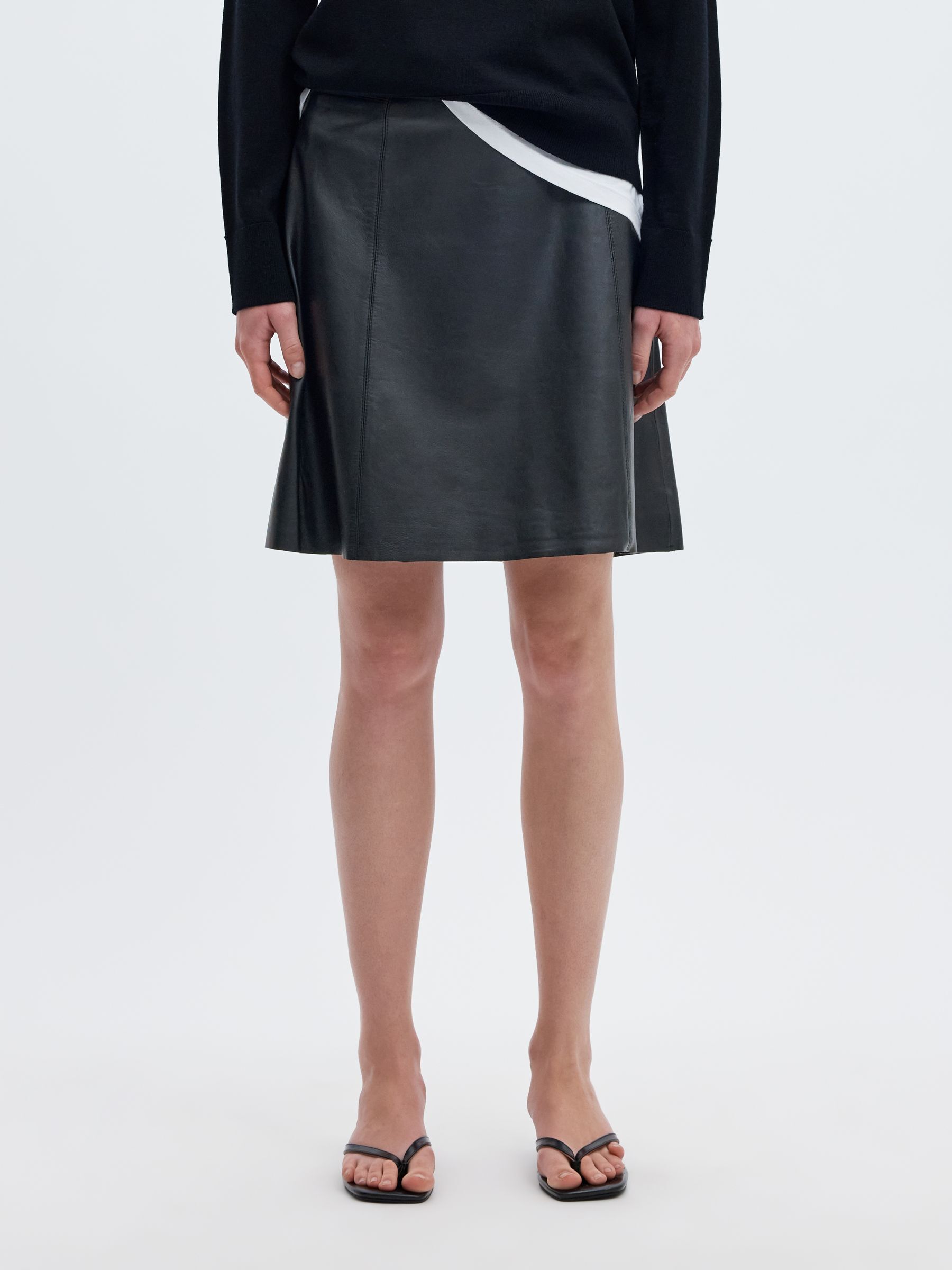 Jupe En Cuir, SELECTED