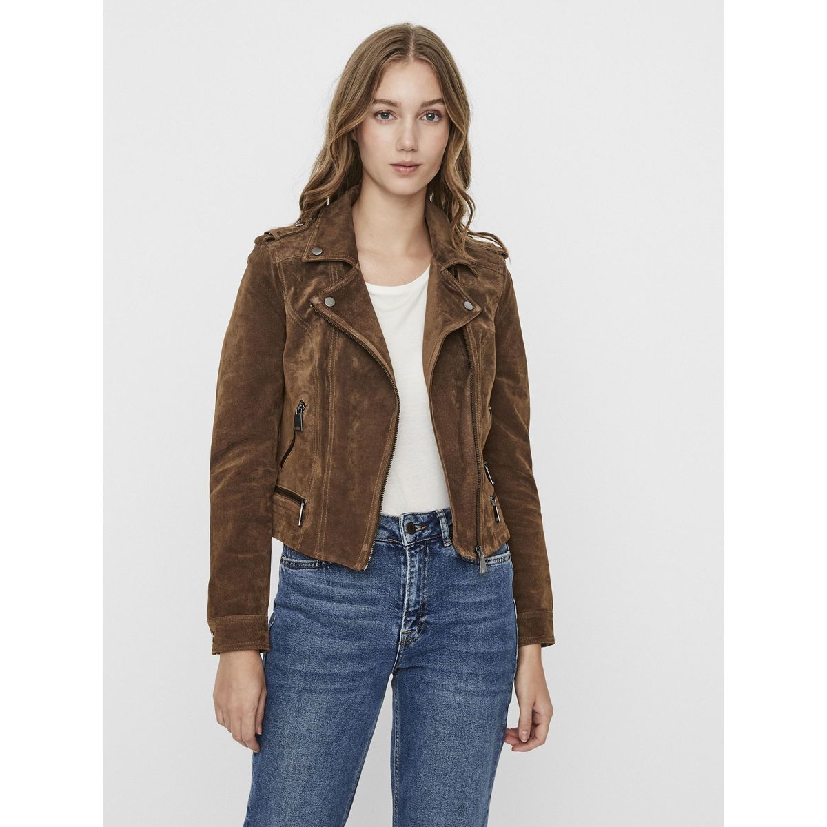 Veste daim vero online moda