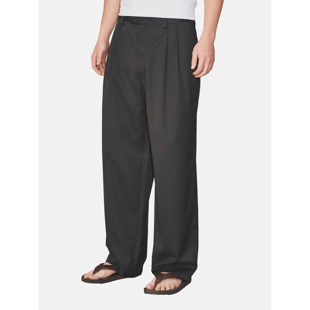 Pantalon habillé décontracté et plissé edit, NEXT