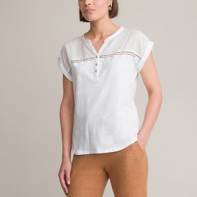 Shirt aus reiner Baumwolle, Struktureffekt ANNE WEYBURN