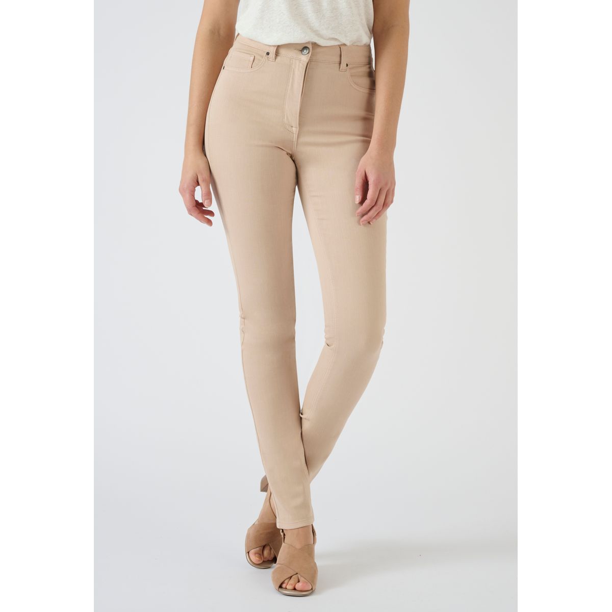 Jean camel femme hot sale