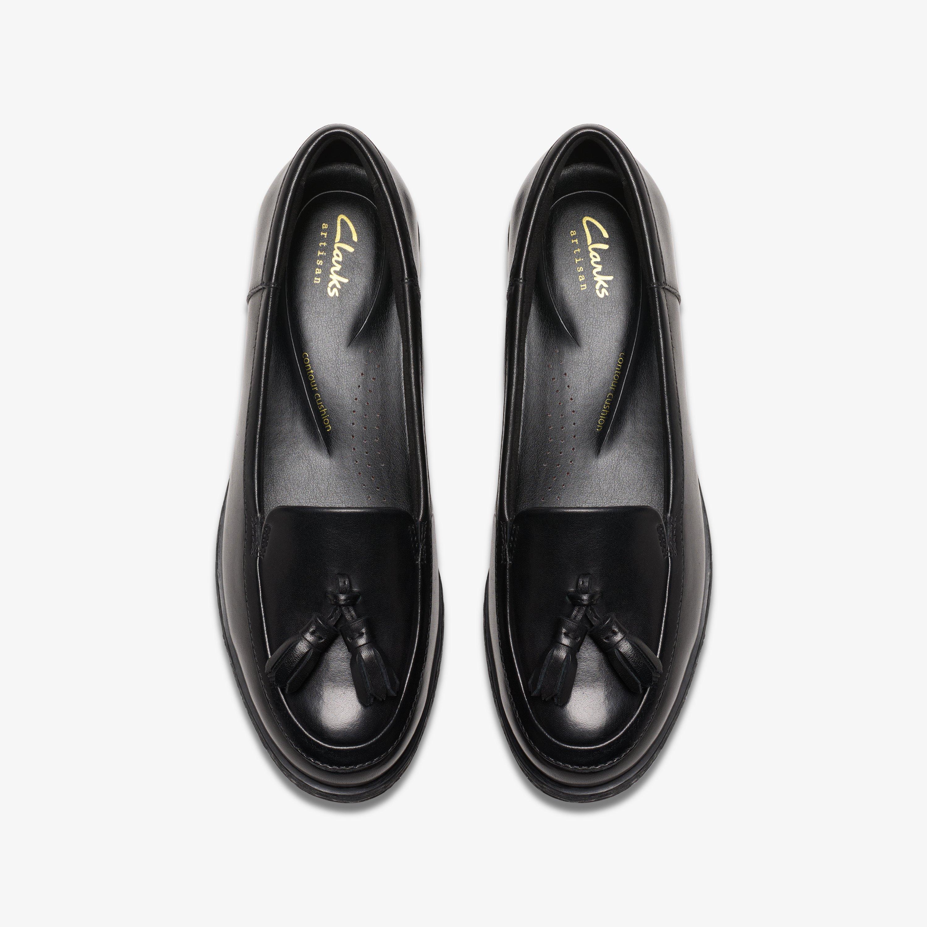Clarks Havisham Edge - Chaussures Élégantes Femme En Cuir Noir, Confort Absolu Et Style Intemporel