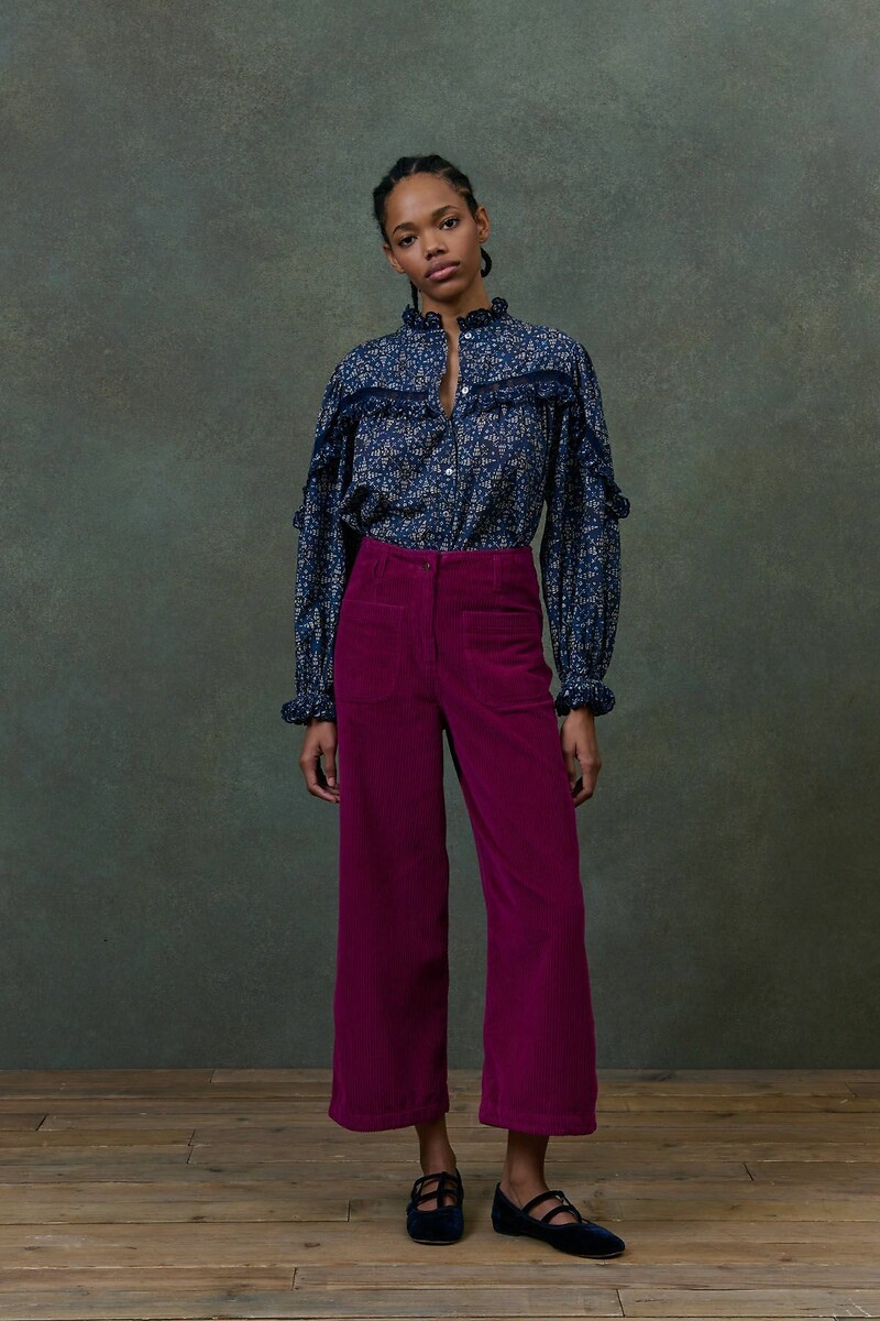 Noelianne Printed Blouse with Long Sleeves, LOUISE MISHA