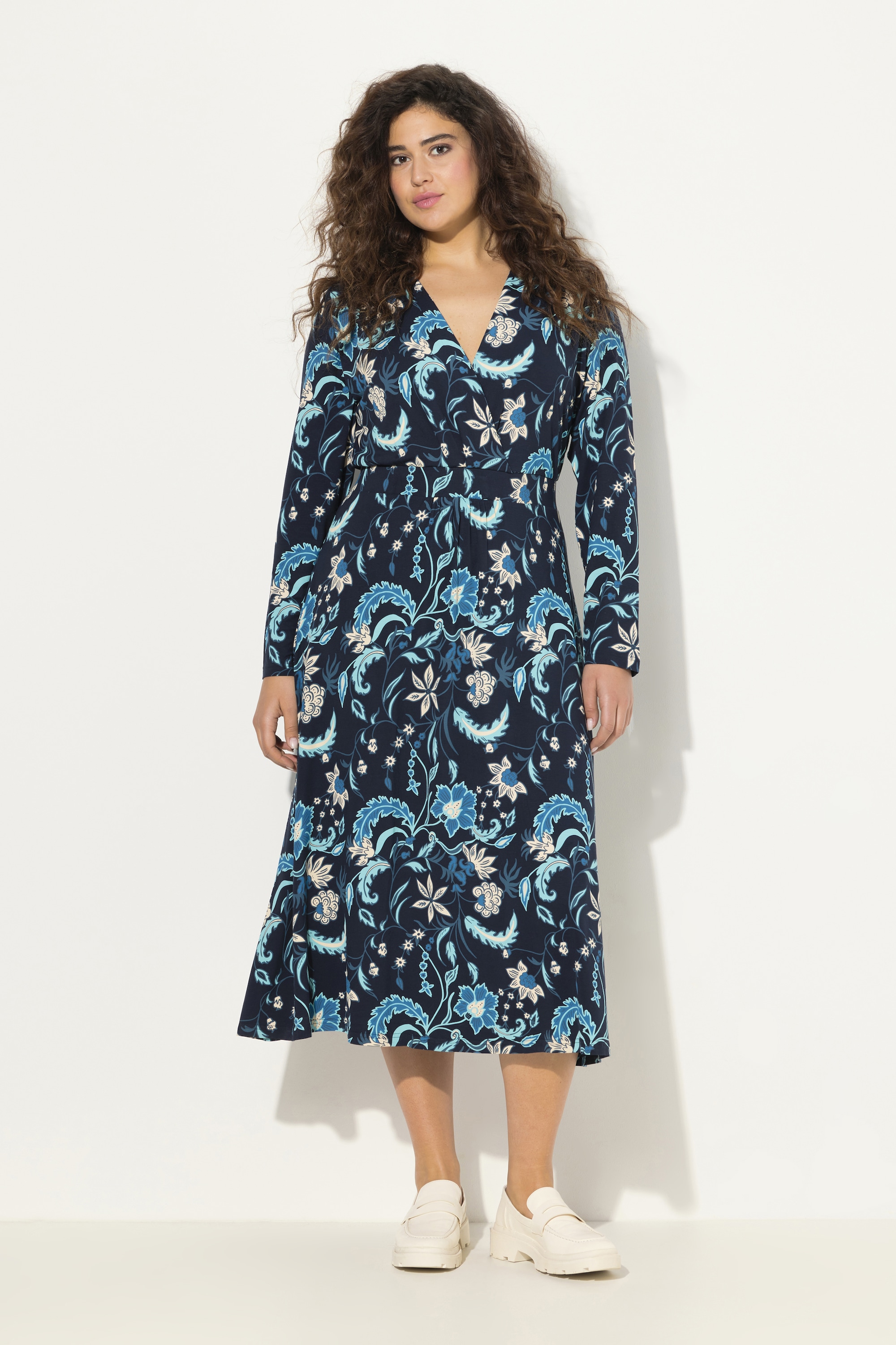 Robe midi en jersey, ULLA POPKEN