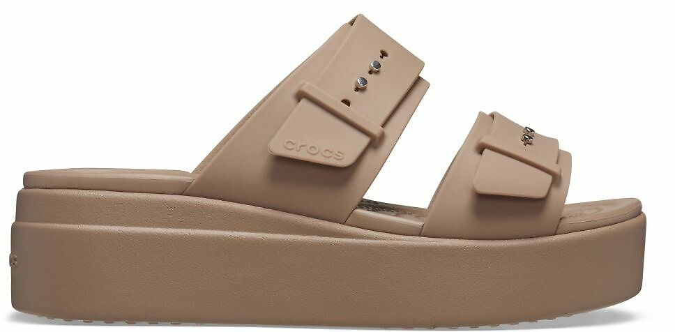 Crocs Chanclas plataforma Brooklyn Buckle