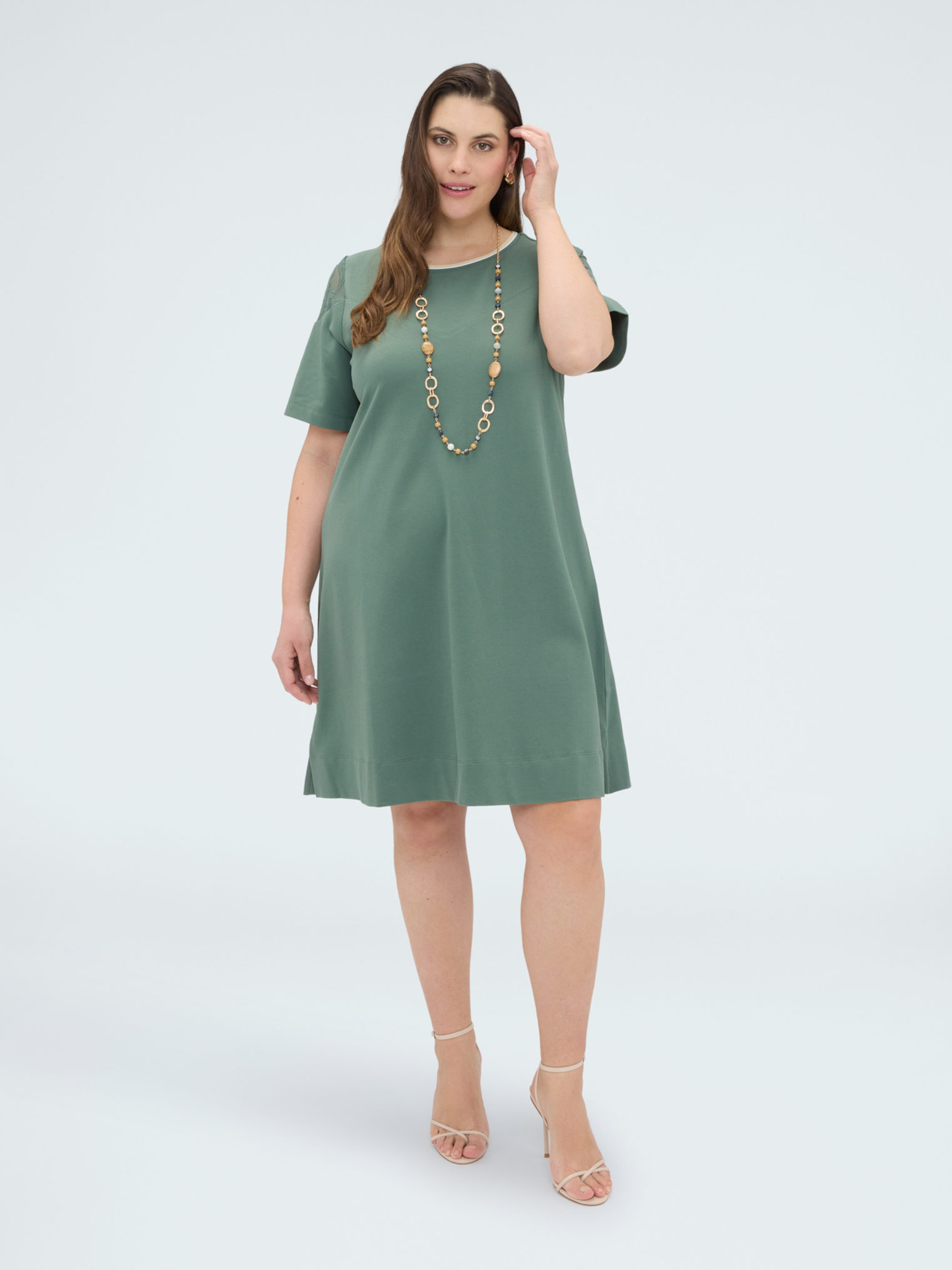 Robe courte coupe en A, FIORELLA RUBINO