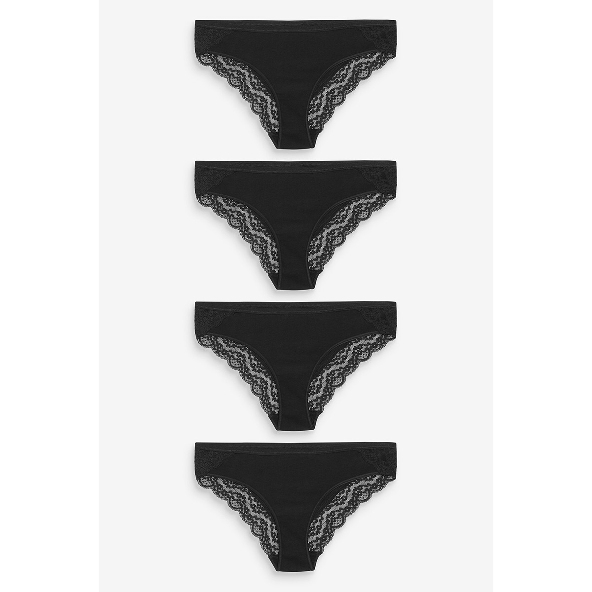 Slips en dentelle, lot de 4, NEXT