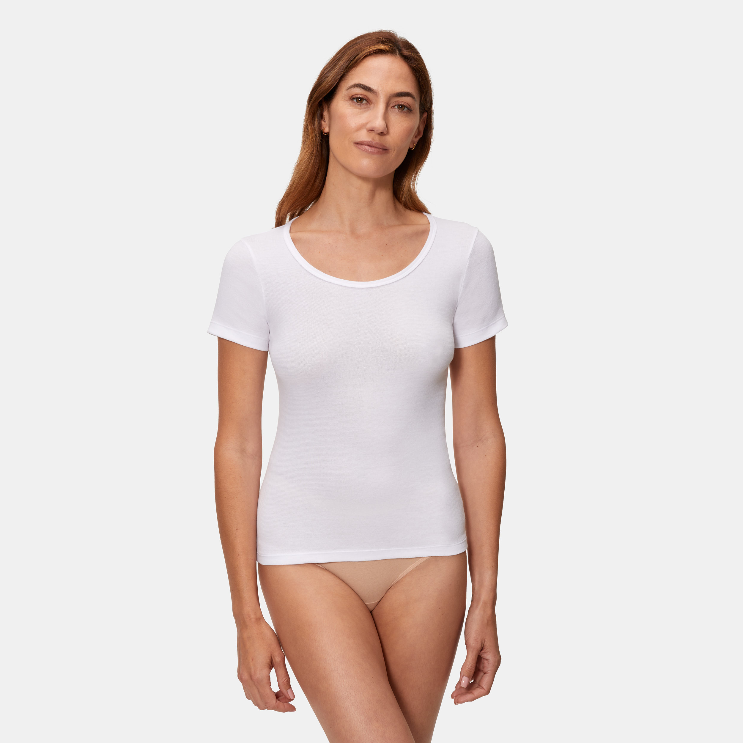T-shirt Manches Courtes Cotton Liberty, PLAYTEX