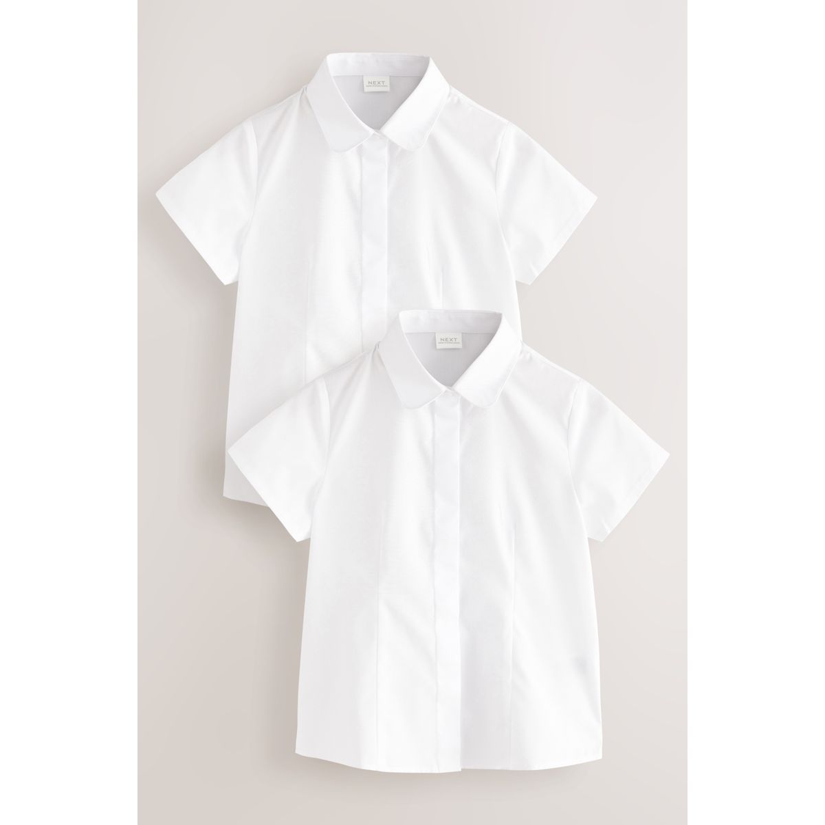 Chemise d'école manches courtes, lot de 2, NEXT