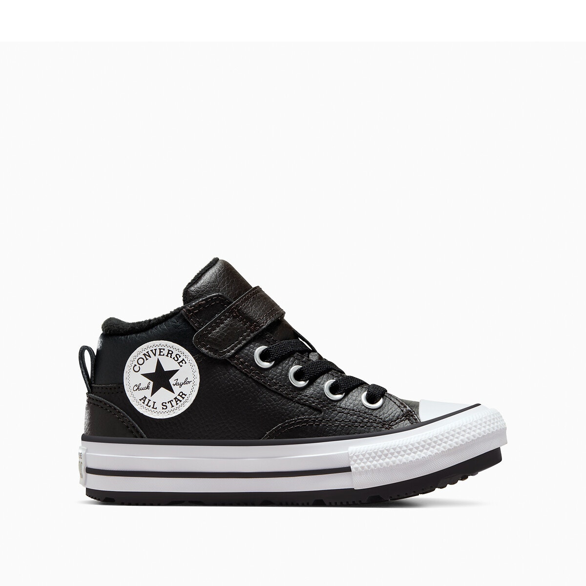 Converse cuir enfant La Redoute