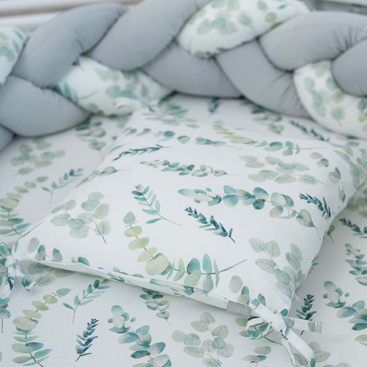 Tresse De Lit Bebe Universelle Eucalyptus Multicolore Sevira Kids La Redoute