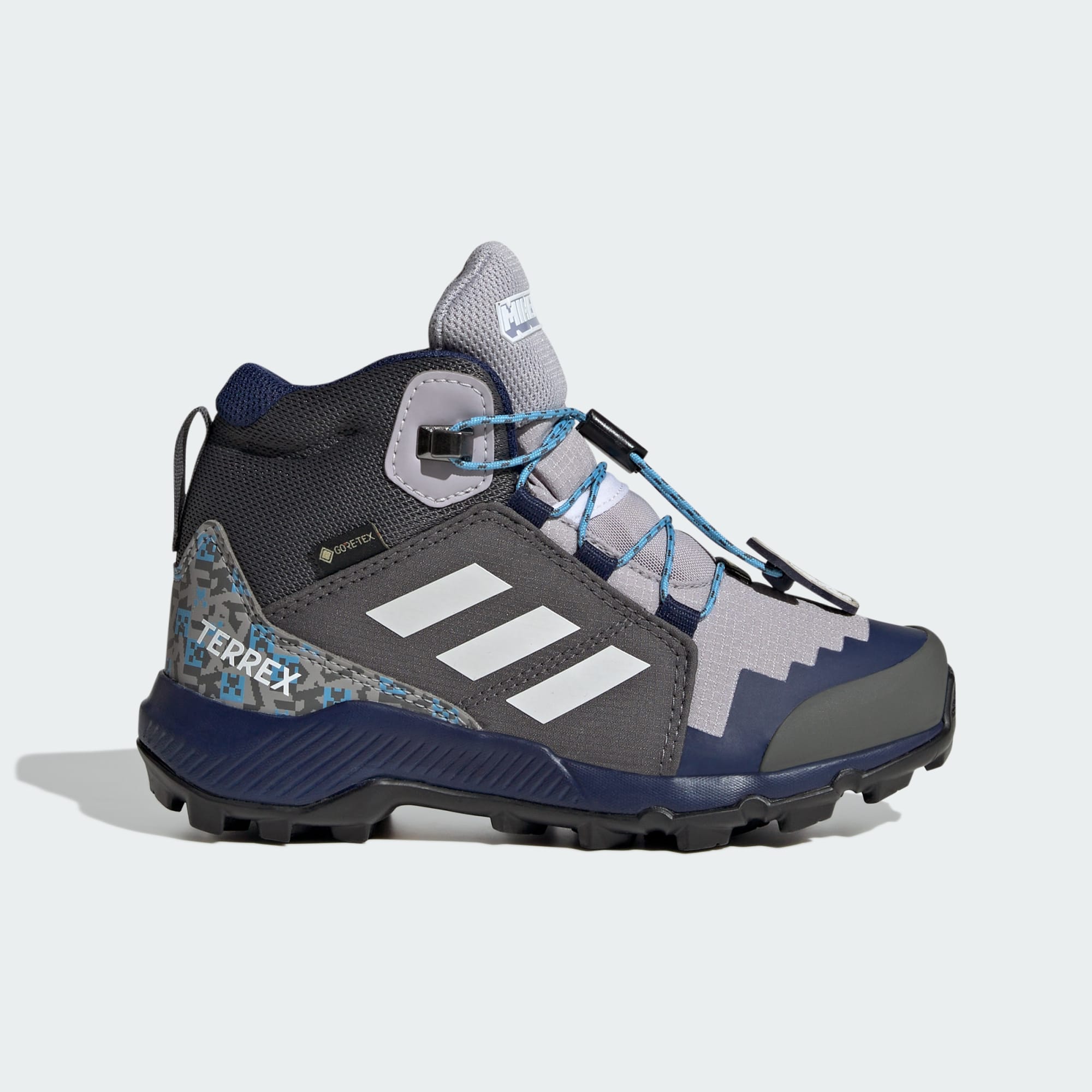 Chaussure De Randonnée Adidas Minecraft Terrex Mid Gore-Tex Enfants, adidas Performance