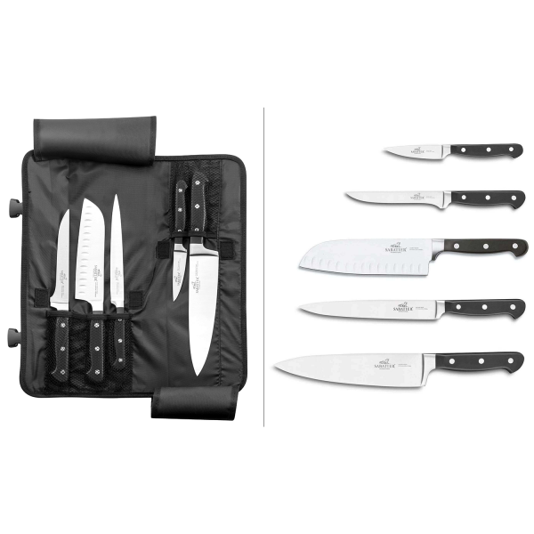 Mallette 5 couteaux professionnels SABATIER International, SABATIER