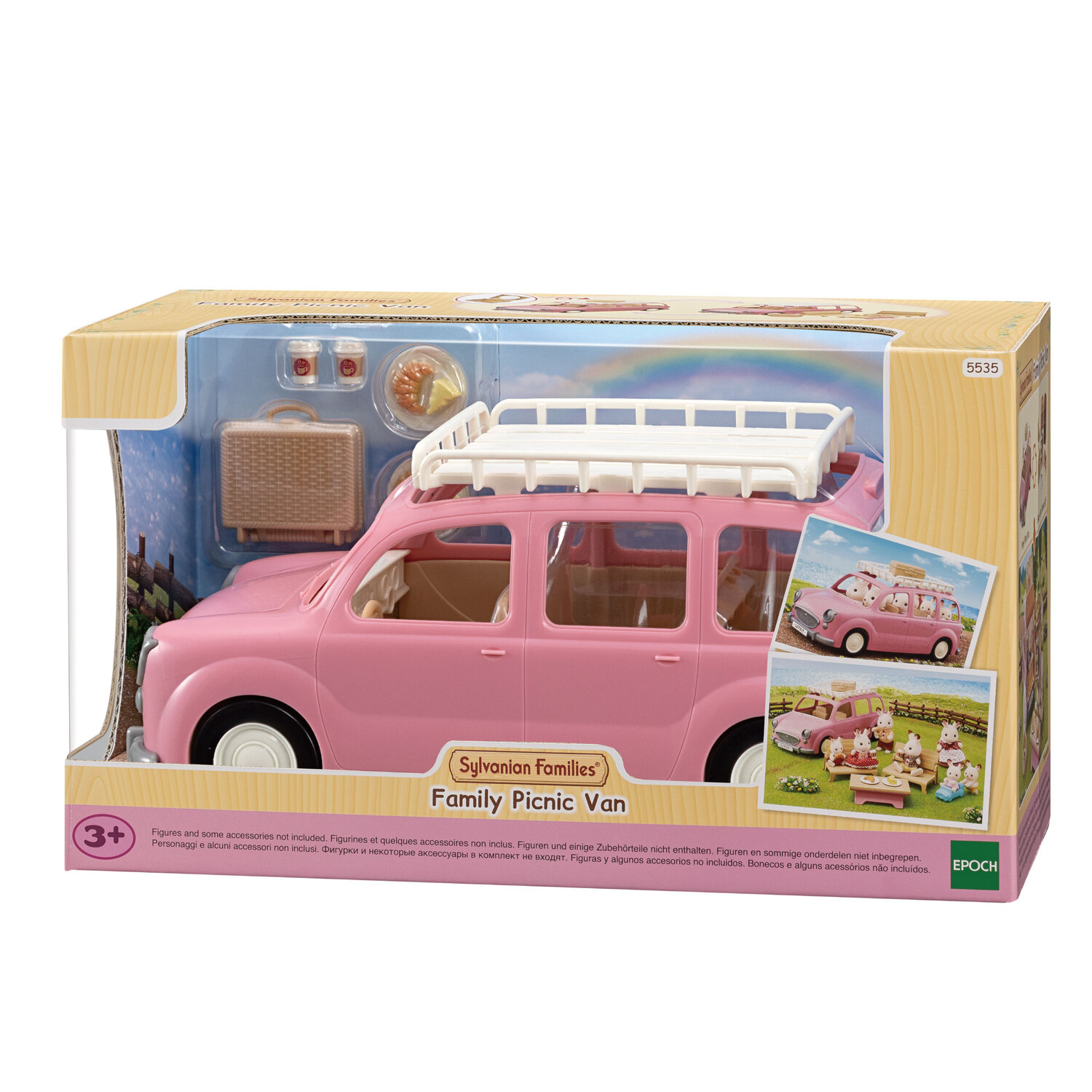 Families Le monospace et set de pique nique, SYLVANIAN FAMILIES