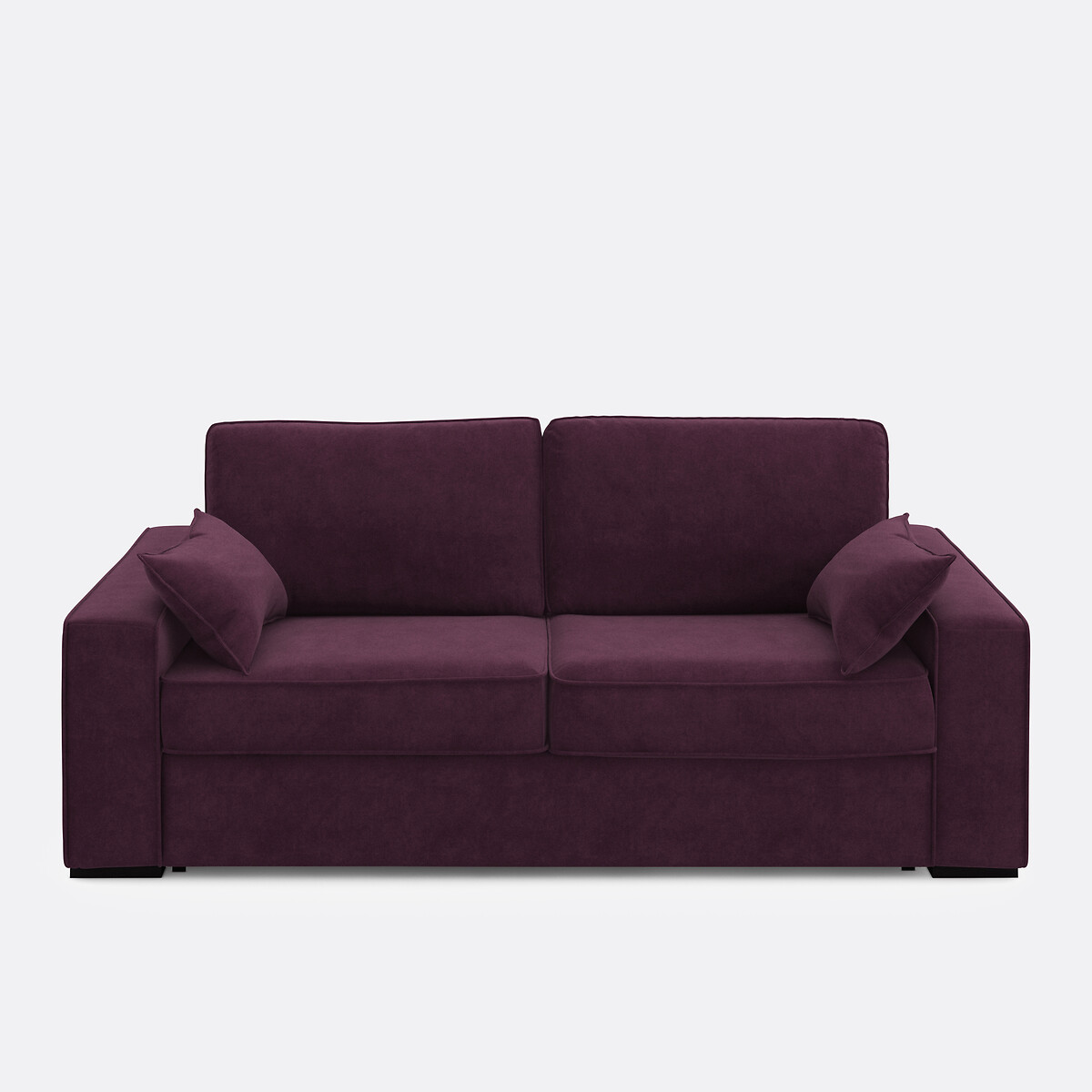 LA REDOUTE INTERIEURS Bank-bed fluweel, mousse Cécilia