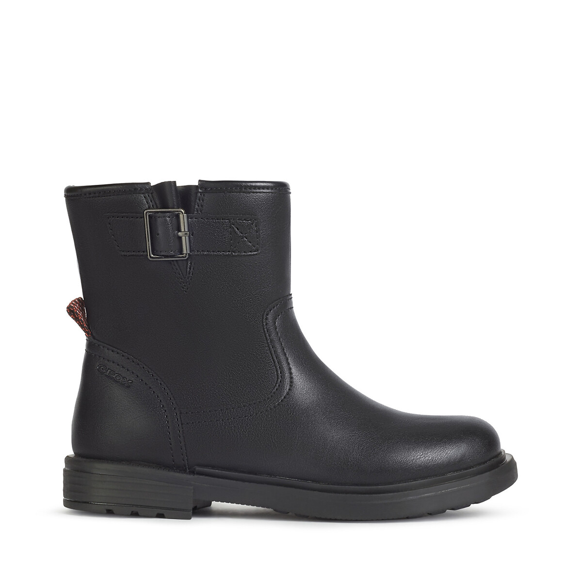 Bottines plates en cuir, ECLAIR , GEOX