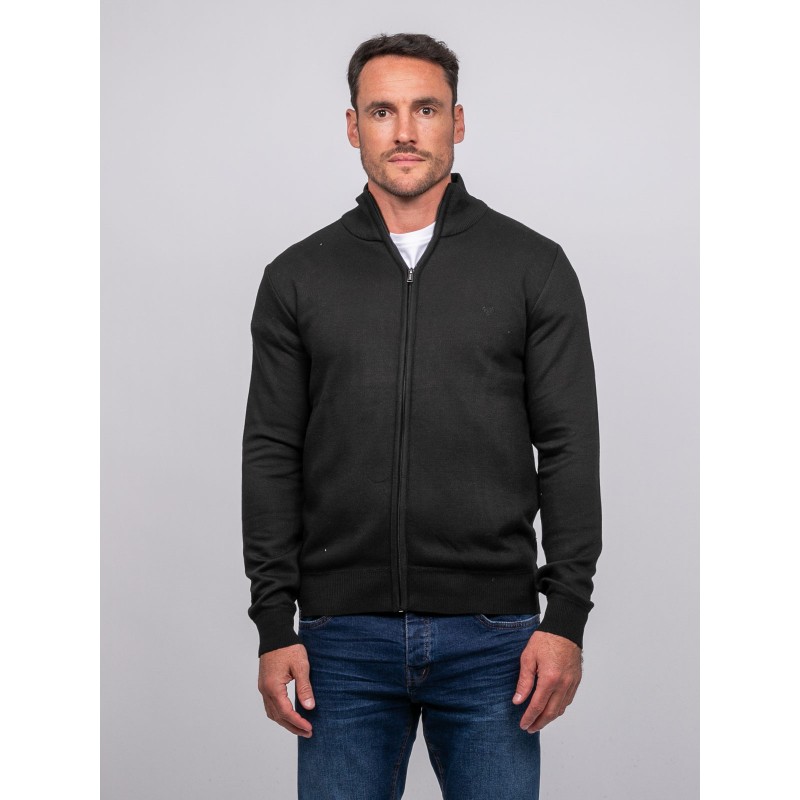 Gilet Zippé Col Montant Lamelvin, RITCHIE