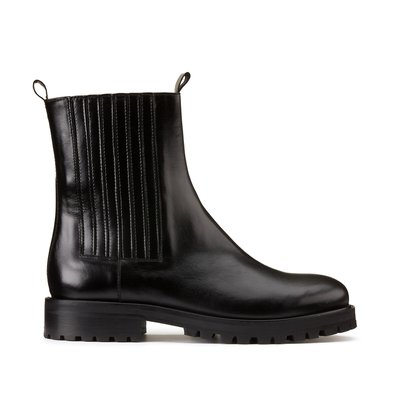 Leren boots, groefzool LA REDOUTE COLLECTIONS