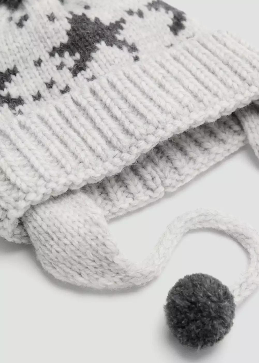 Bonnet en maille étoiles, MANGO BABY
