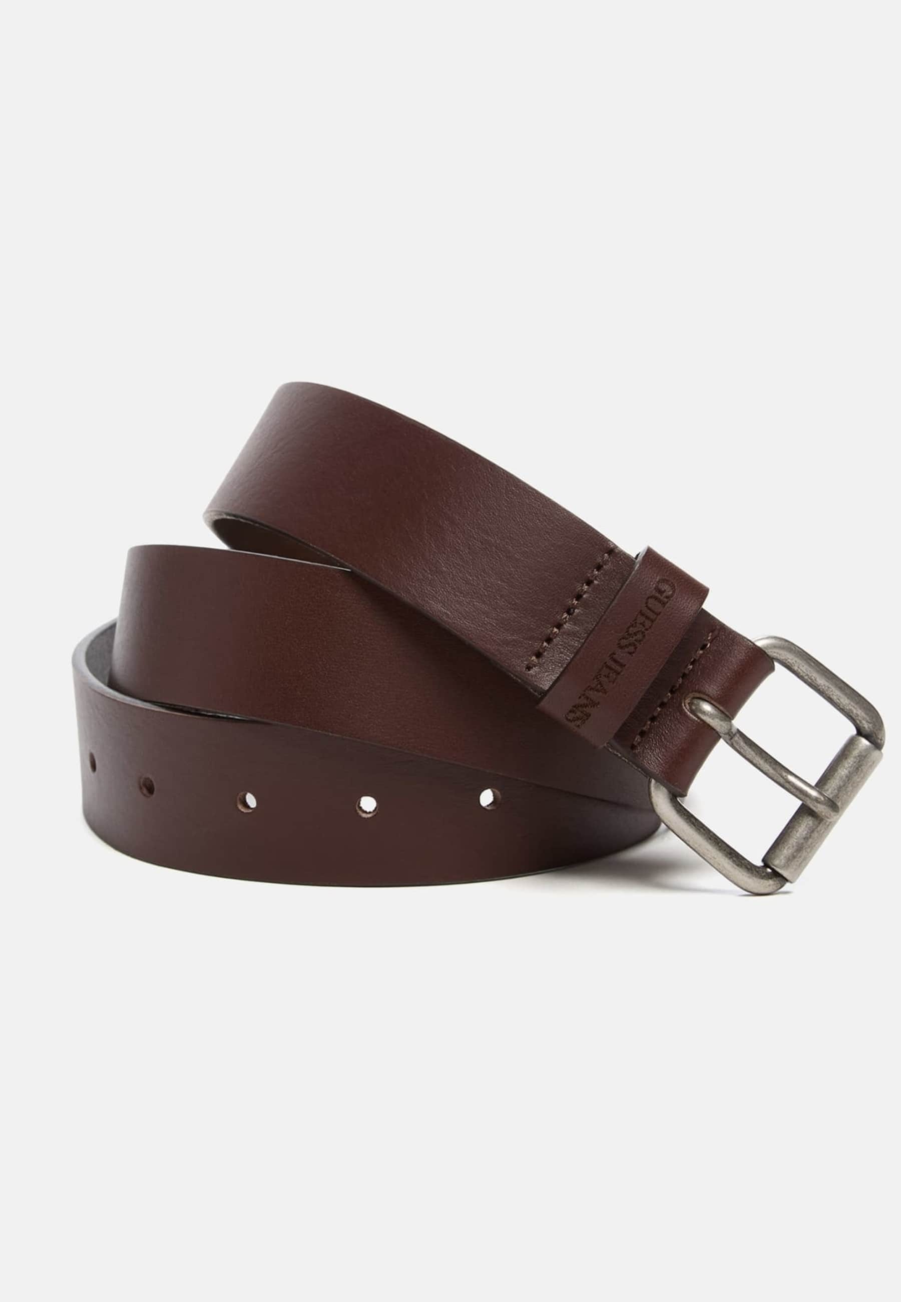 Ceinture En Cuir Martelé, GUESS JEANS