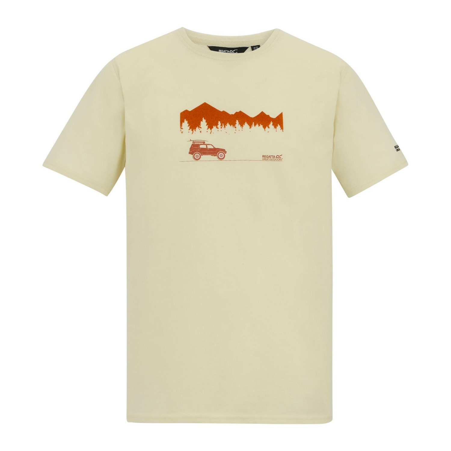T-shirt manches courtes motif/style nature sauvage CLINE, REGATTA