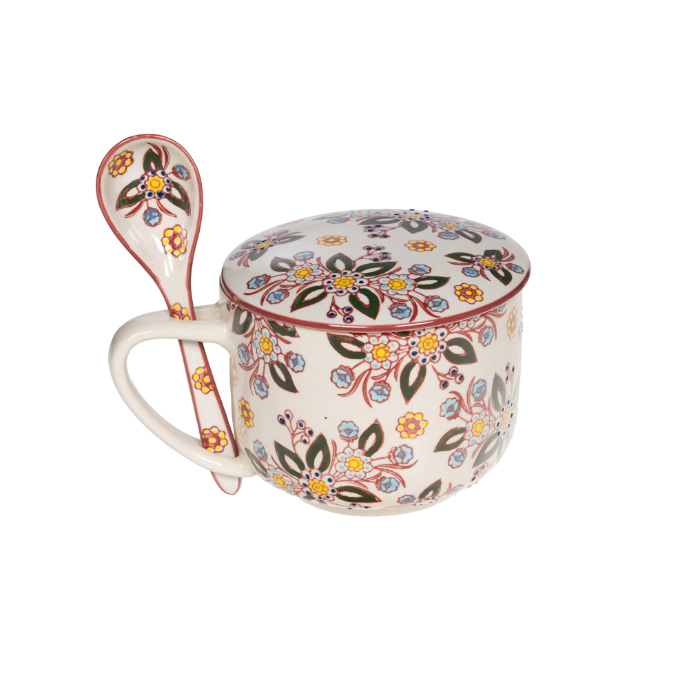 Bol à soupe avec cuillère Siena 55 cl - SIENA, TABLE PASSION