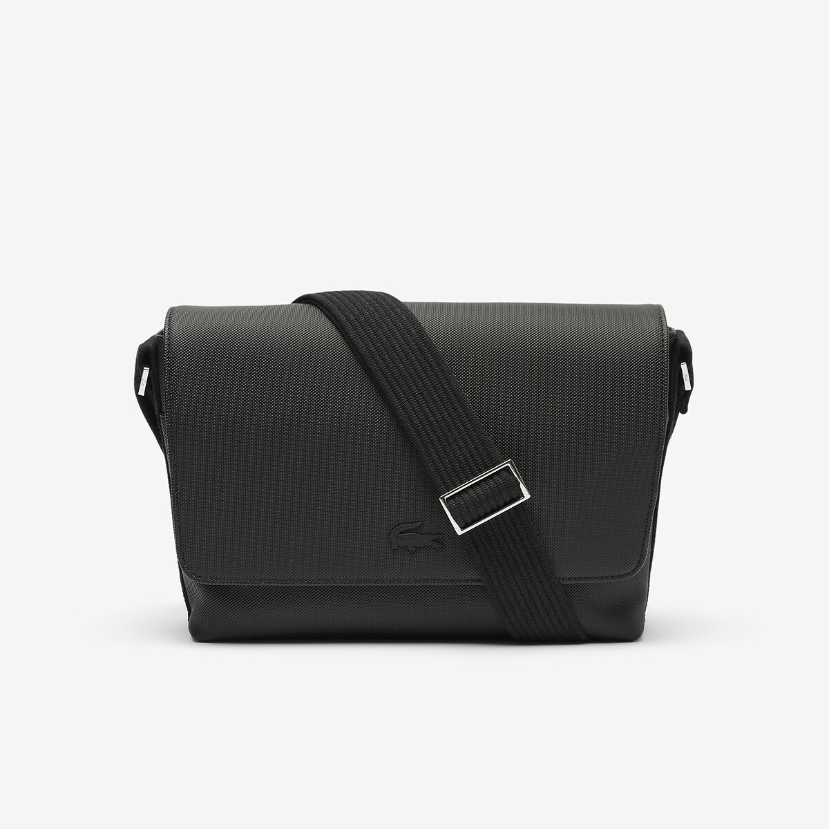 Umhangetasche messenger bag mens classic schwarz Lacoste La Redoute