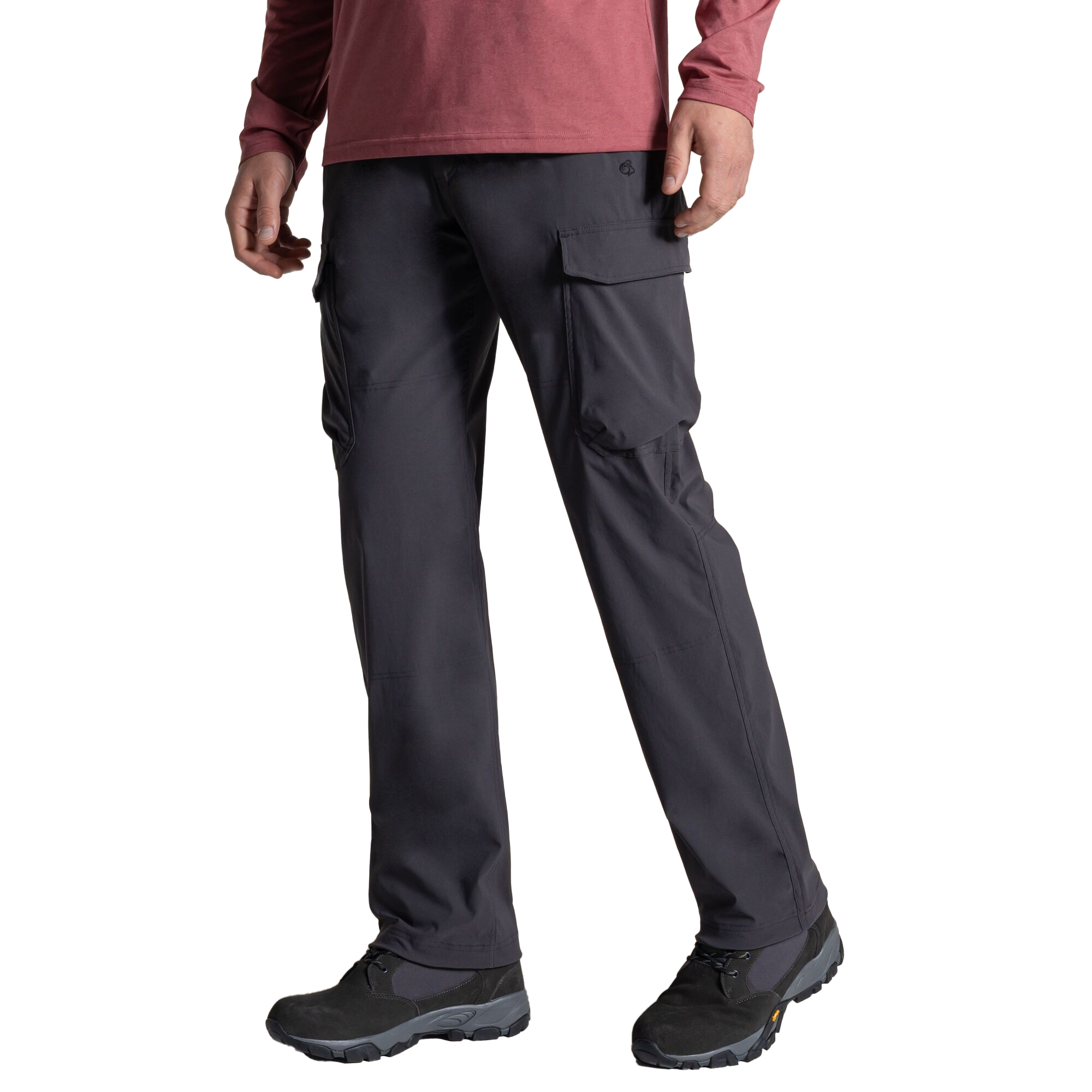 Pantalon long et extensible à poches et taille mi-haute semi-élastiquée RIF, CRAGHOPPERS