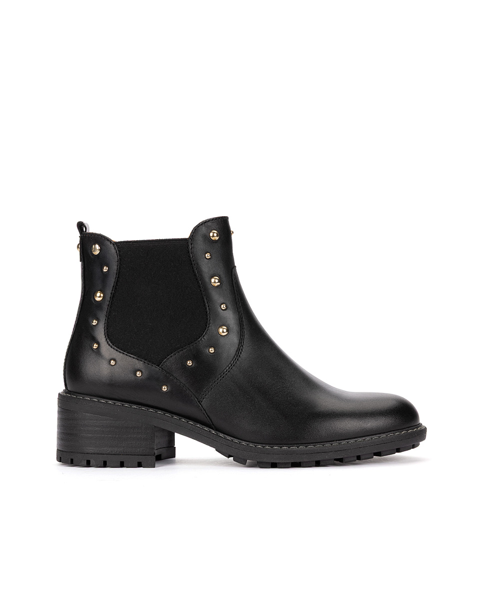 Bottines à talon cuir Medina, PIKOLINOS
