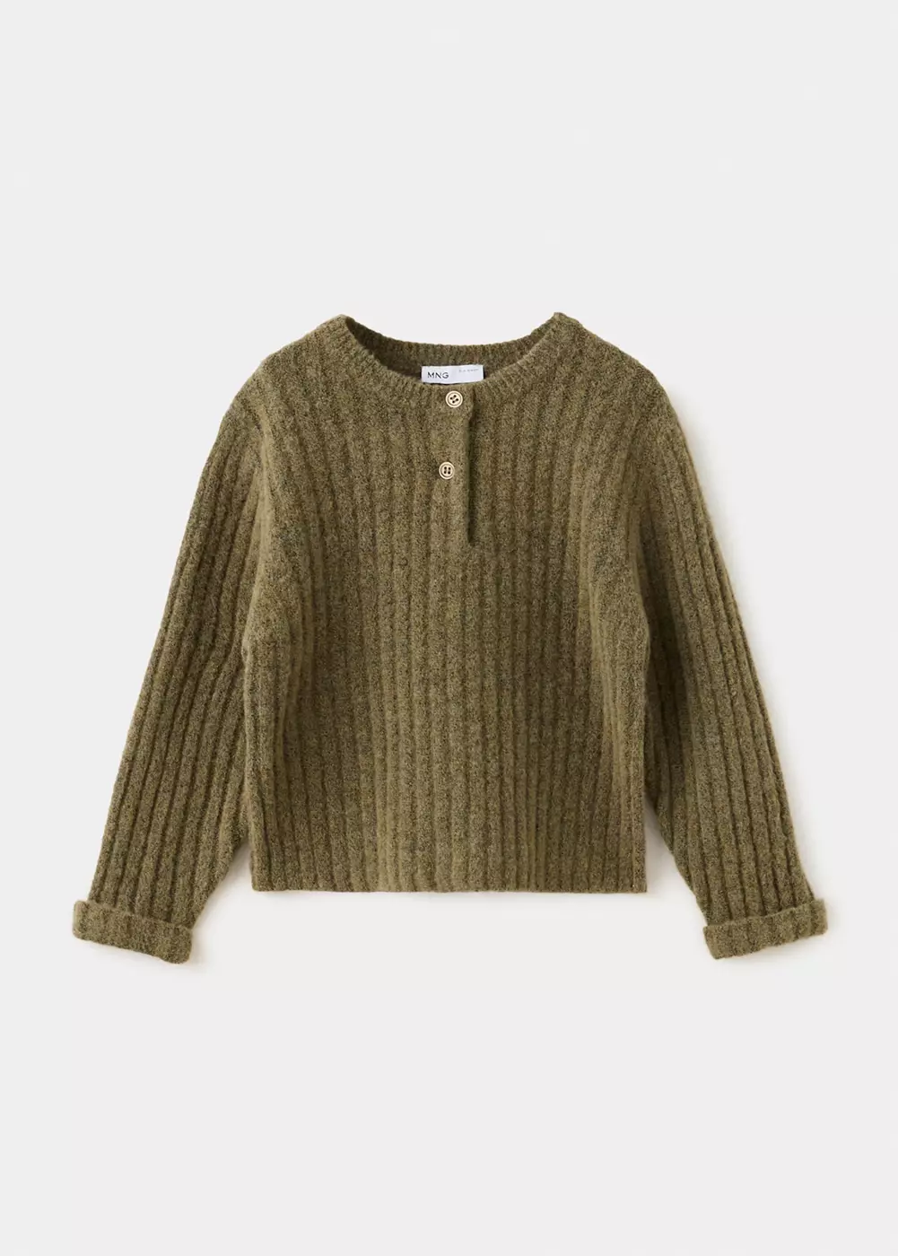 Pull-over maille détail boutons, MANGO BABY